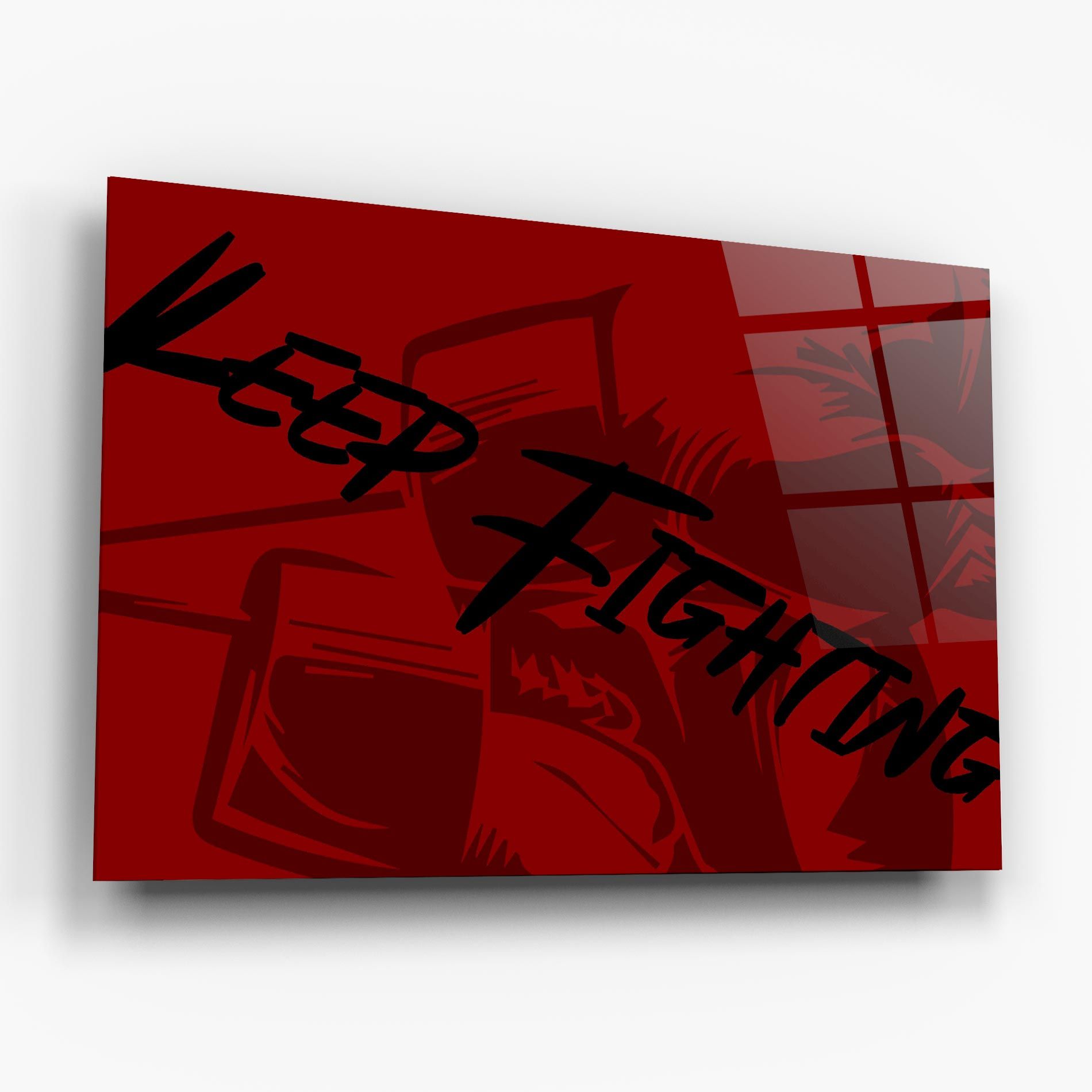 Keep Fighting mockup 6