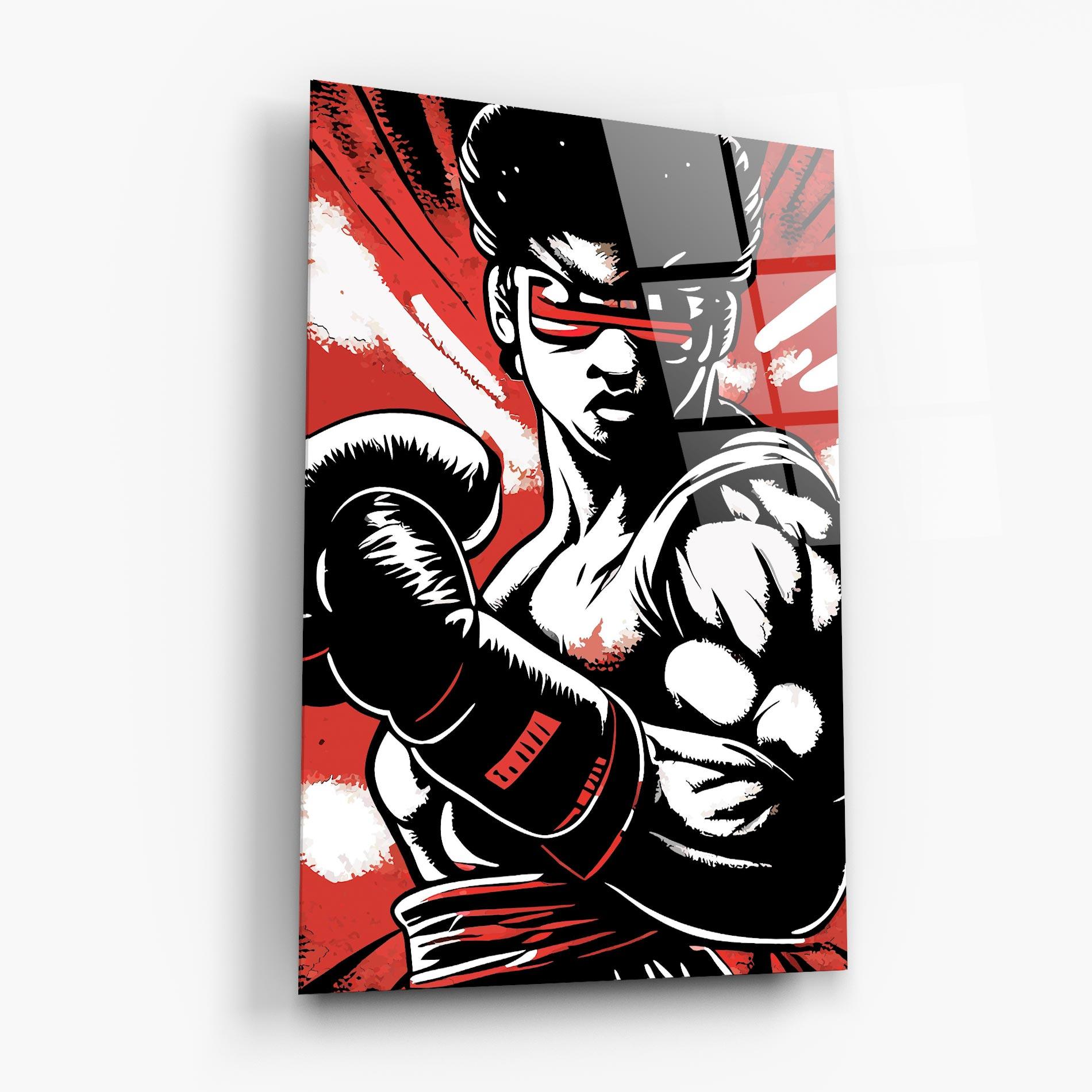 Glasbild Video Game Box mockup 6