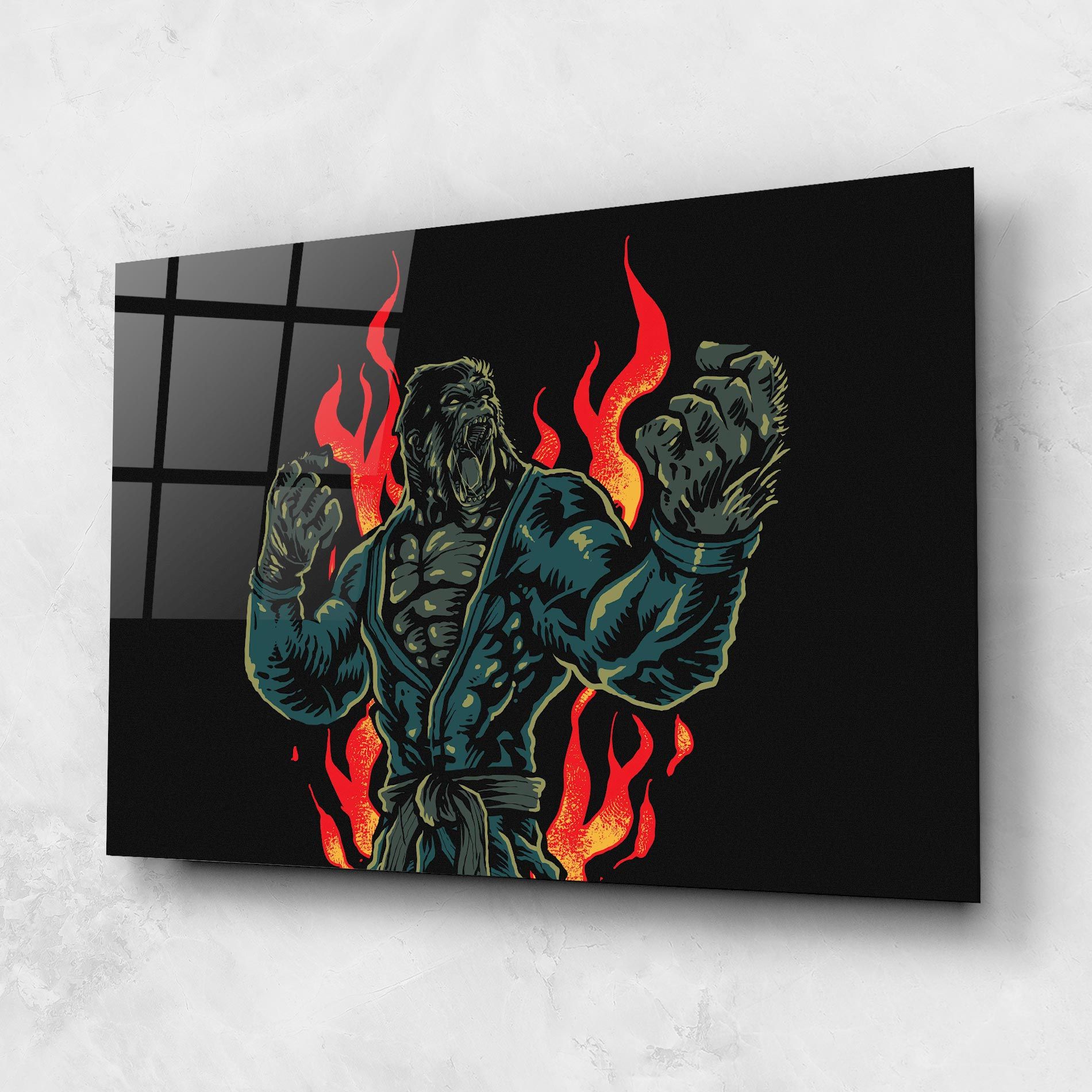 Gorilla Box Fighter mockup 1