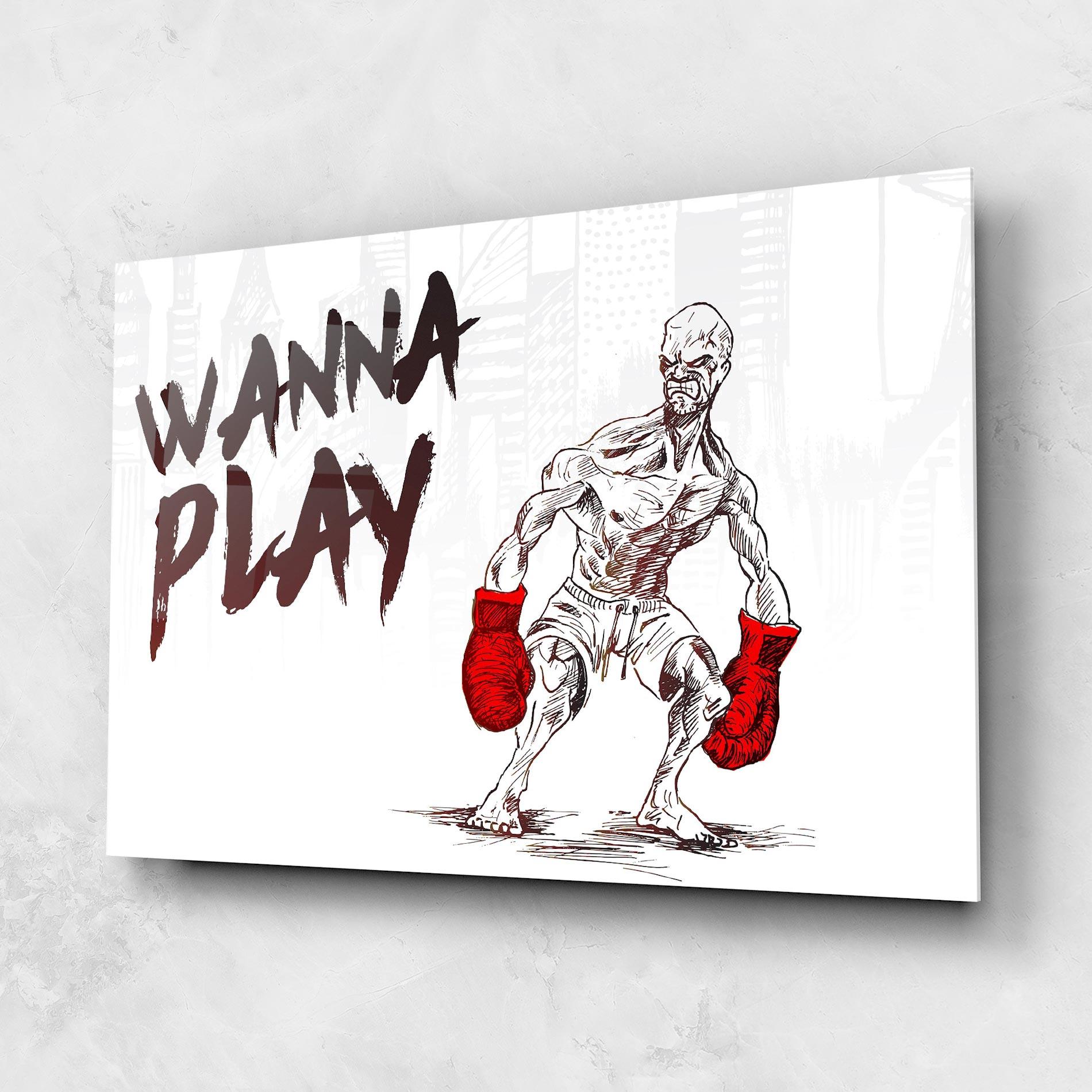 Glasbild Wanna Play Box mockup 1