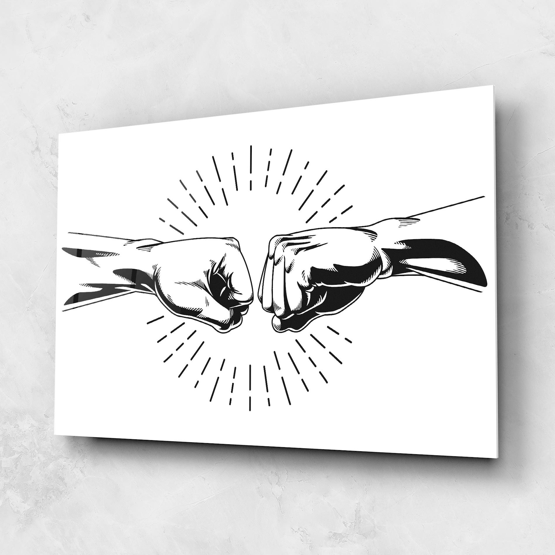 White Handshake Box mockup 1