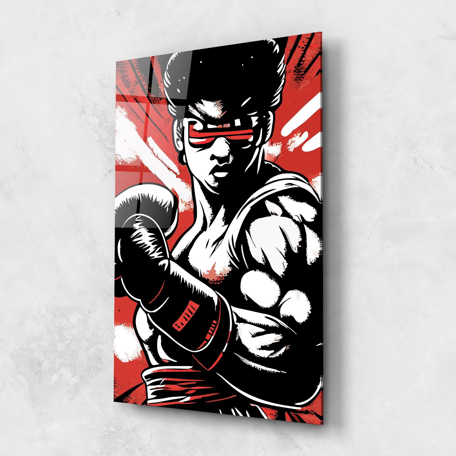 Glasbild Video Game Box mockup 1