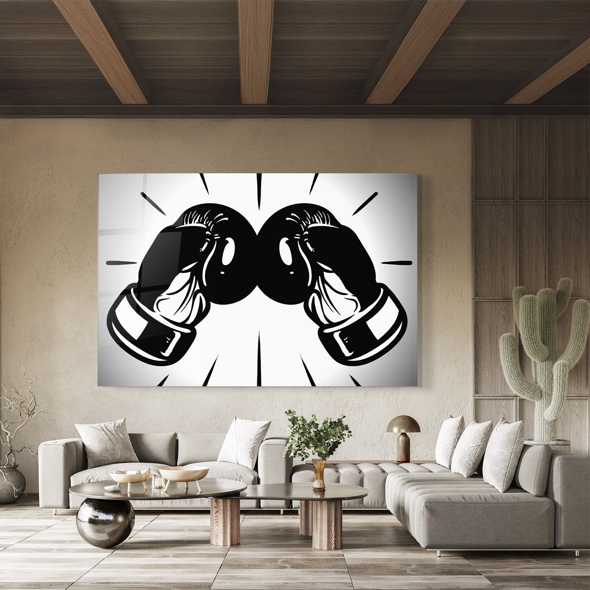 Boxing Gloves Line mockup 8