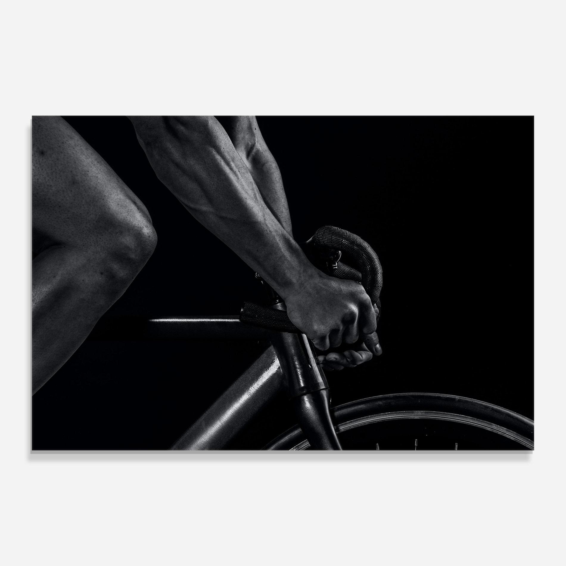 Glasbild Bike Burst mockup 0