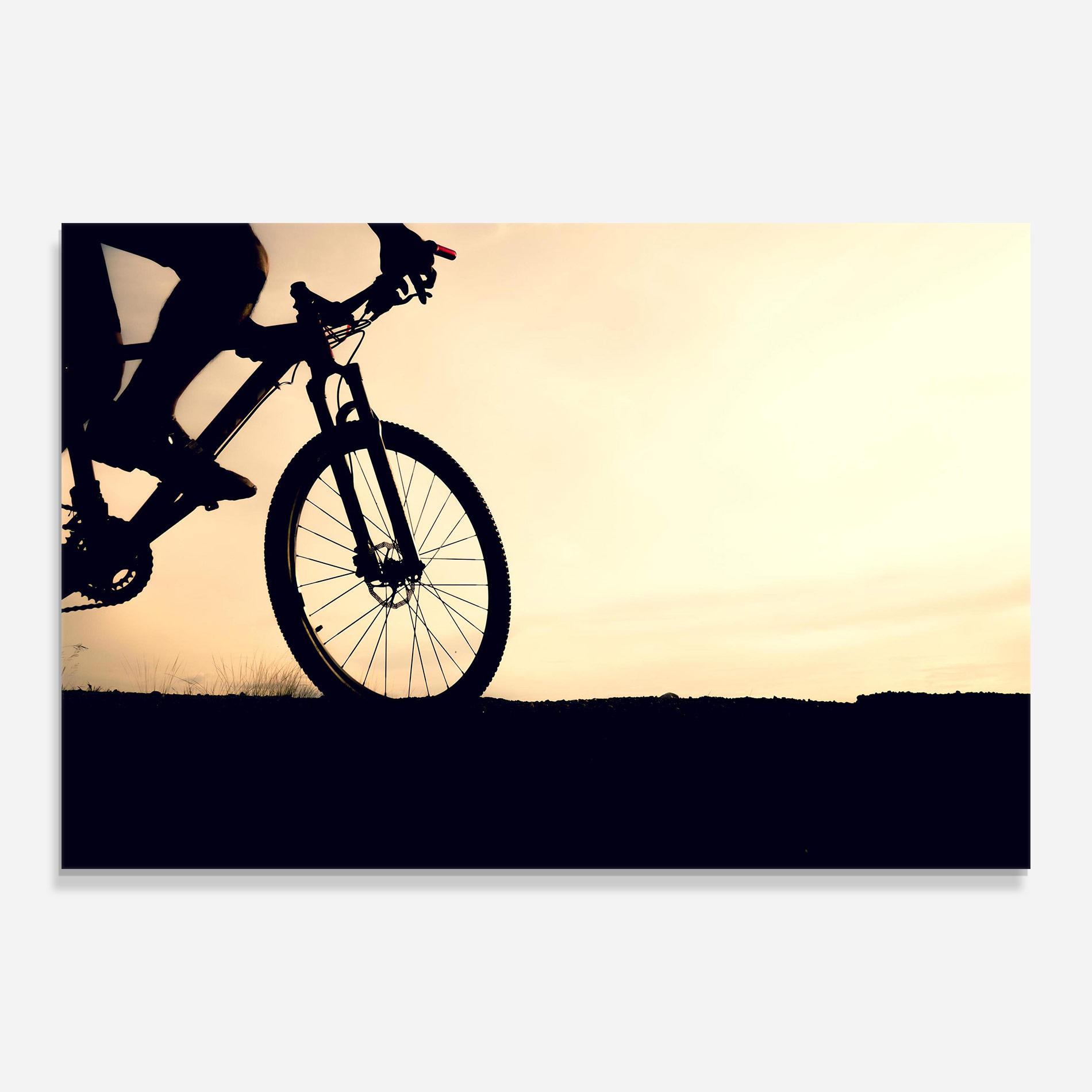 Glasbild Cream Sky Mtb mockup 0