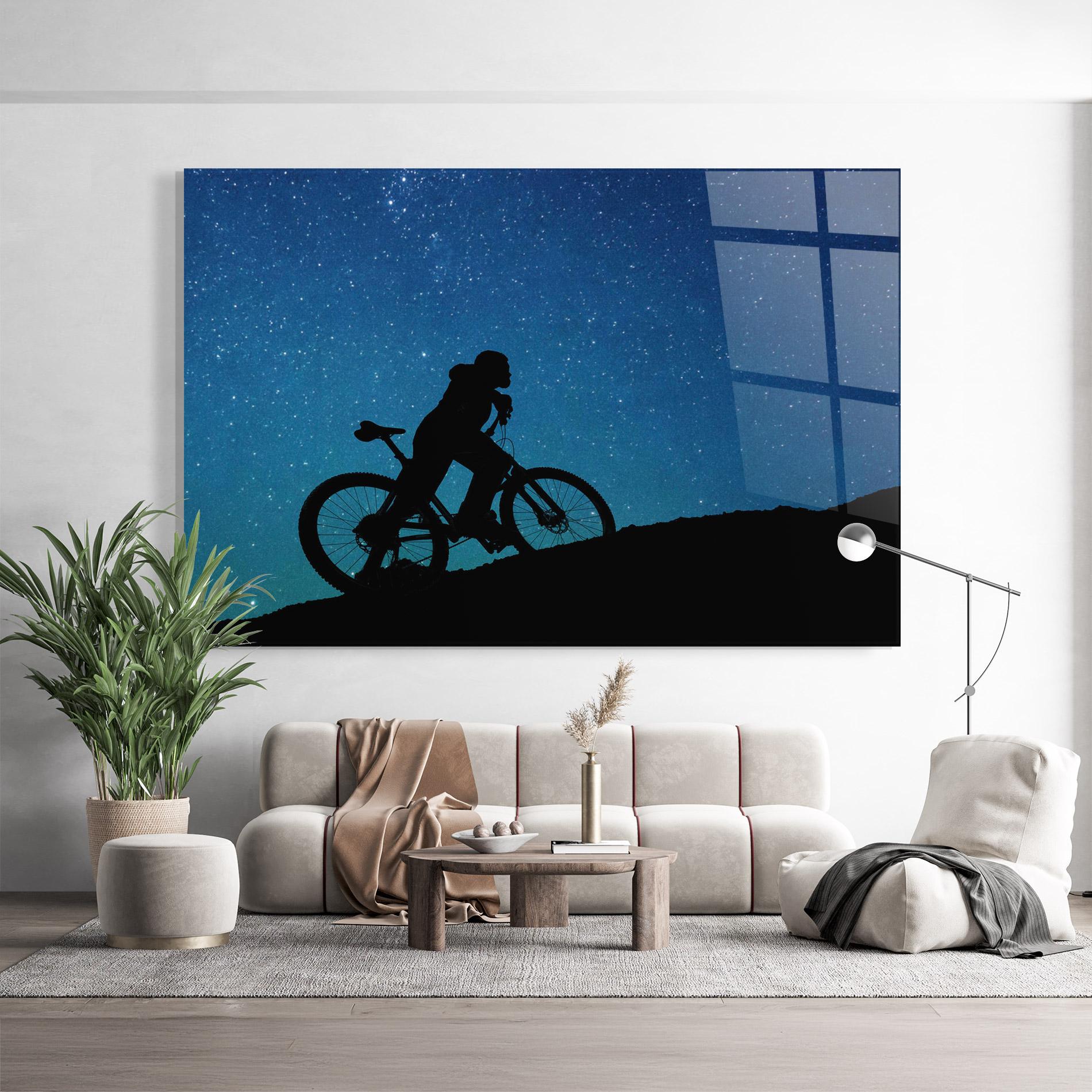 Glasbild Bike Blast mockup 9