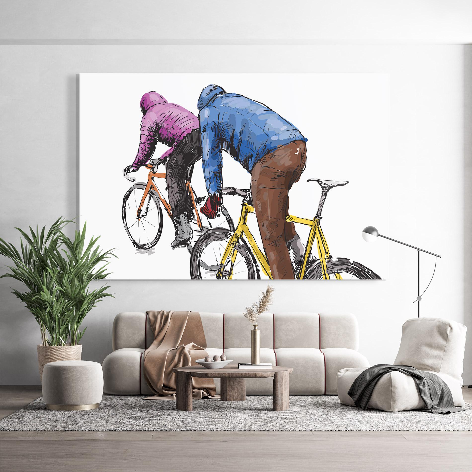 Glasbild Bike Trip mockup 9