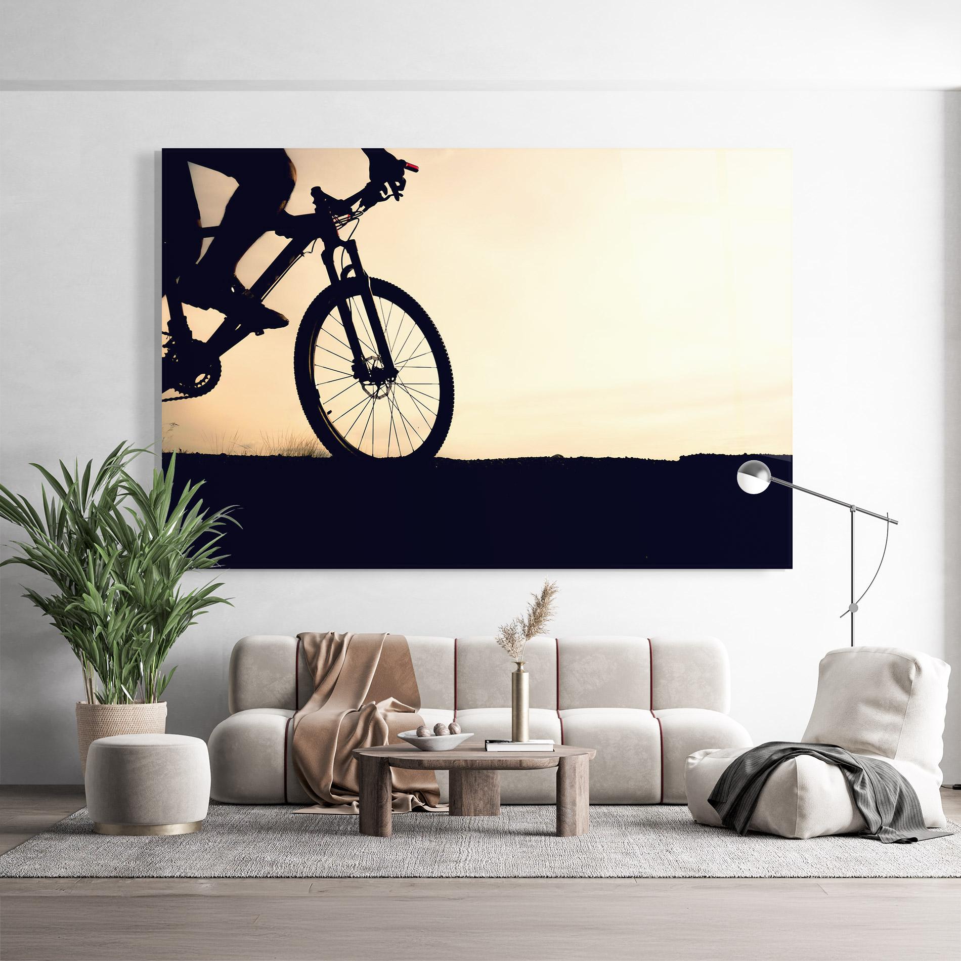 Glasbild Cream Sky Mtb mockup 9