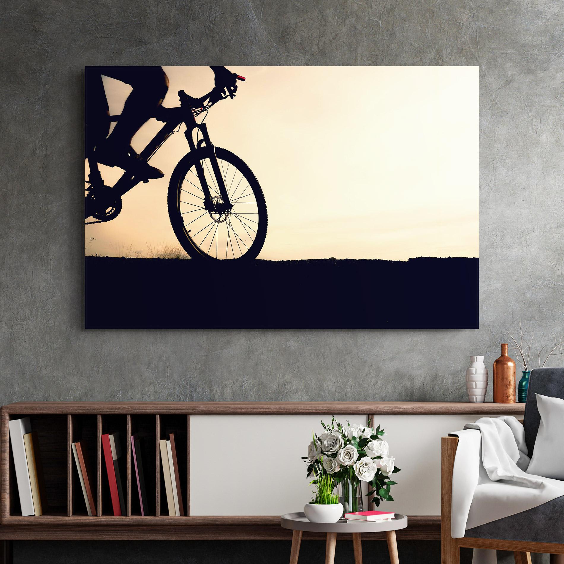 Glasbild Cream Sky Mtb mockup 2