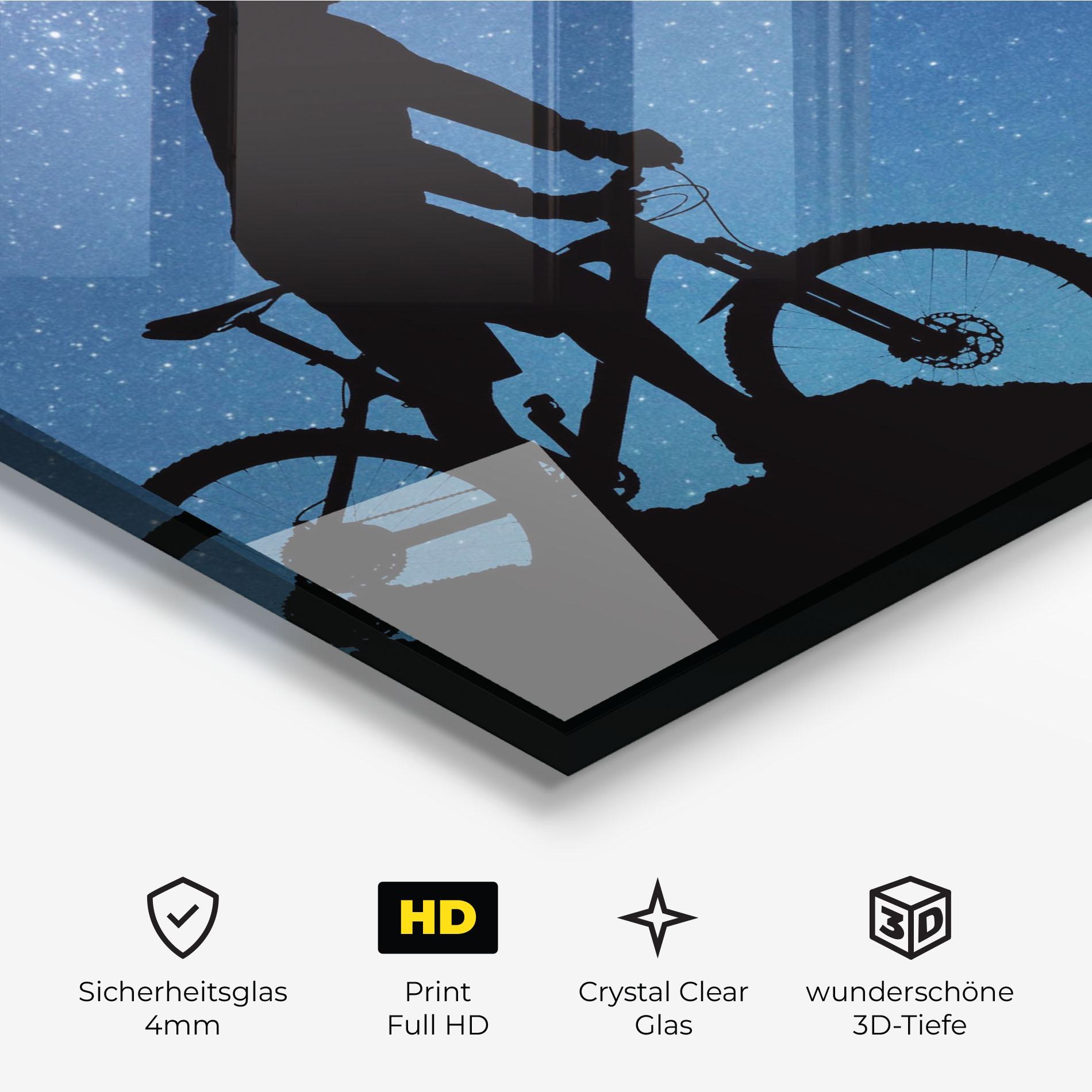 Glasbild Pedal mockup 3