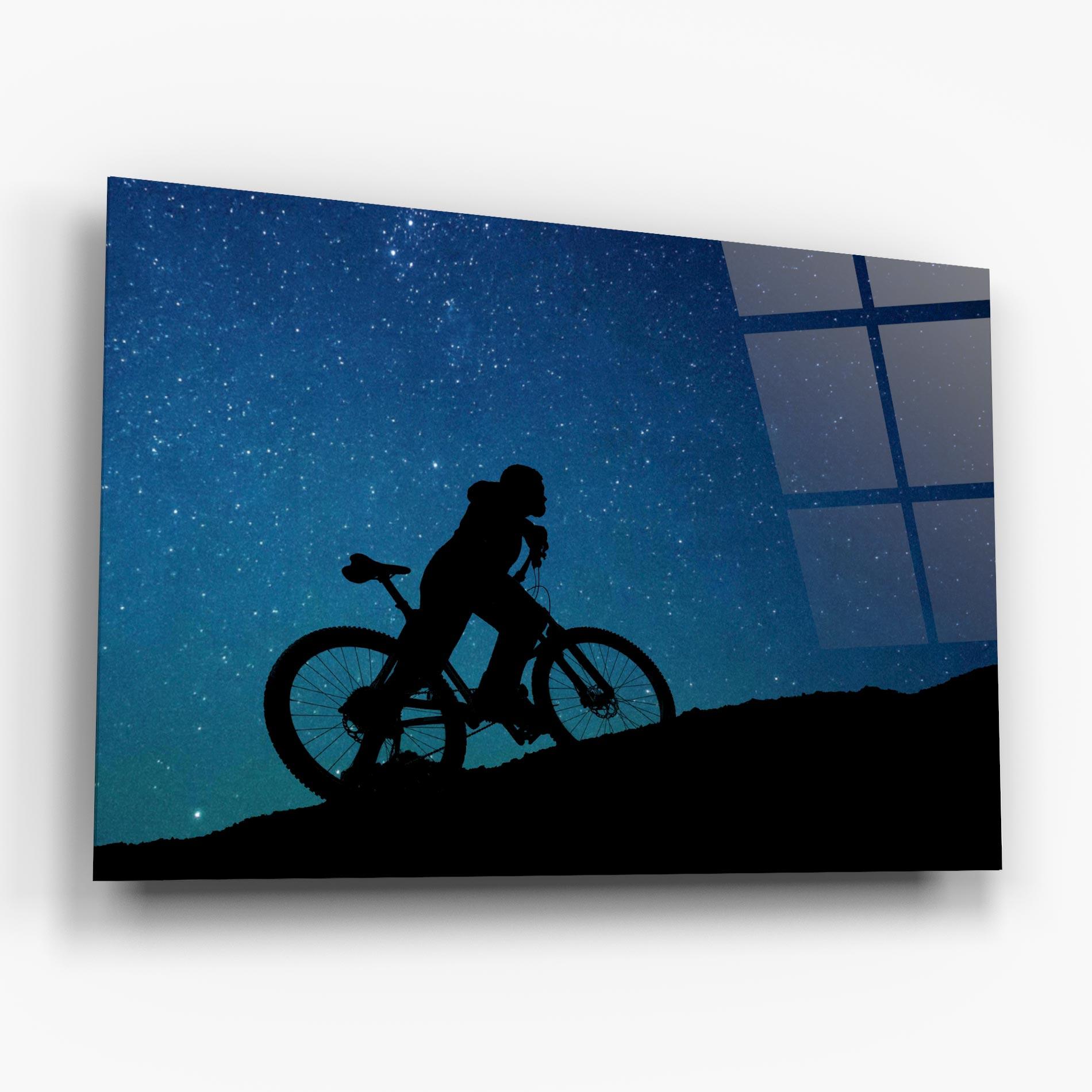 Glasbild Bike Blast mockup 6