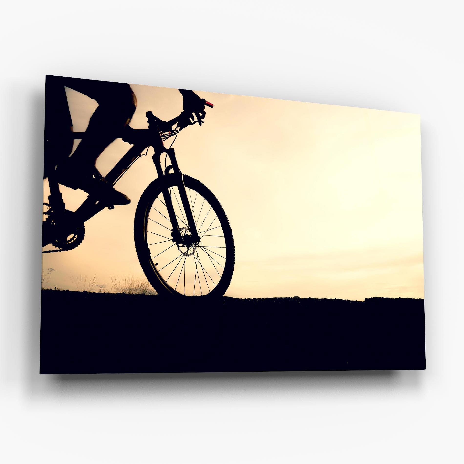Glasbild Cream Sky Mtb mockup 6