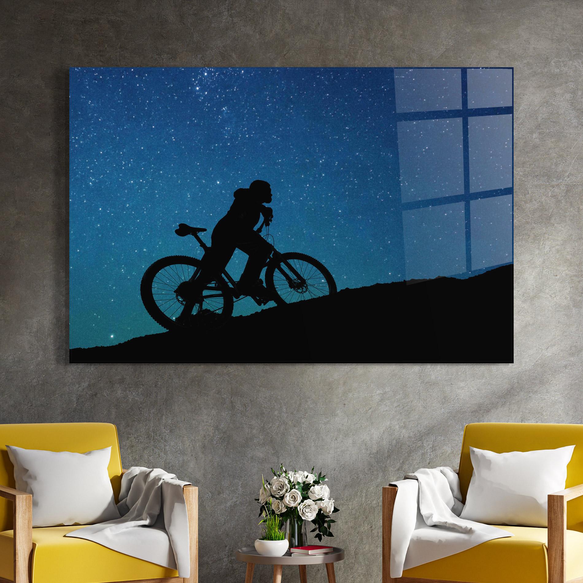 Glasbild Bike Blast mockup 4