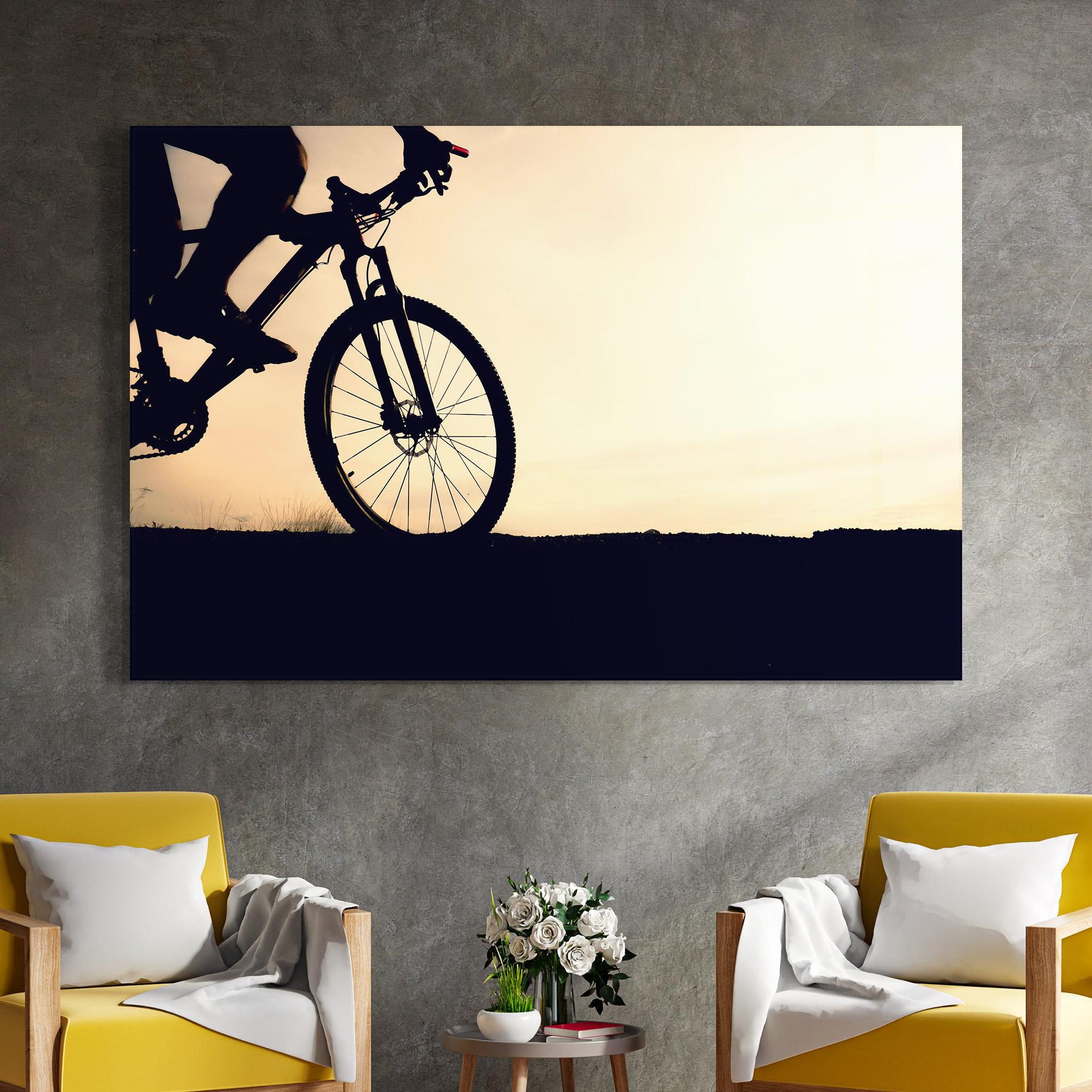 Glasbild Cream Sky Mtb mockup 4