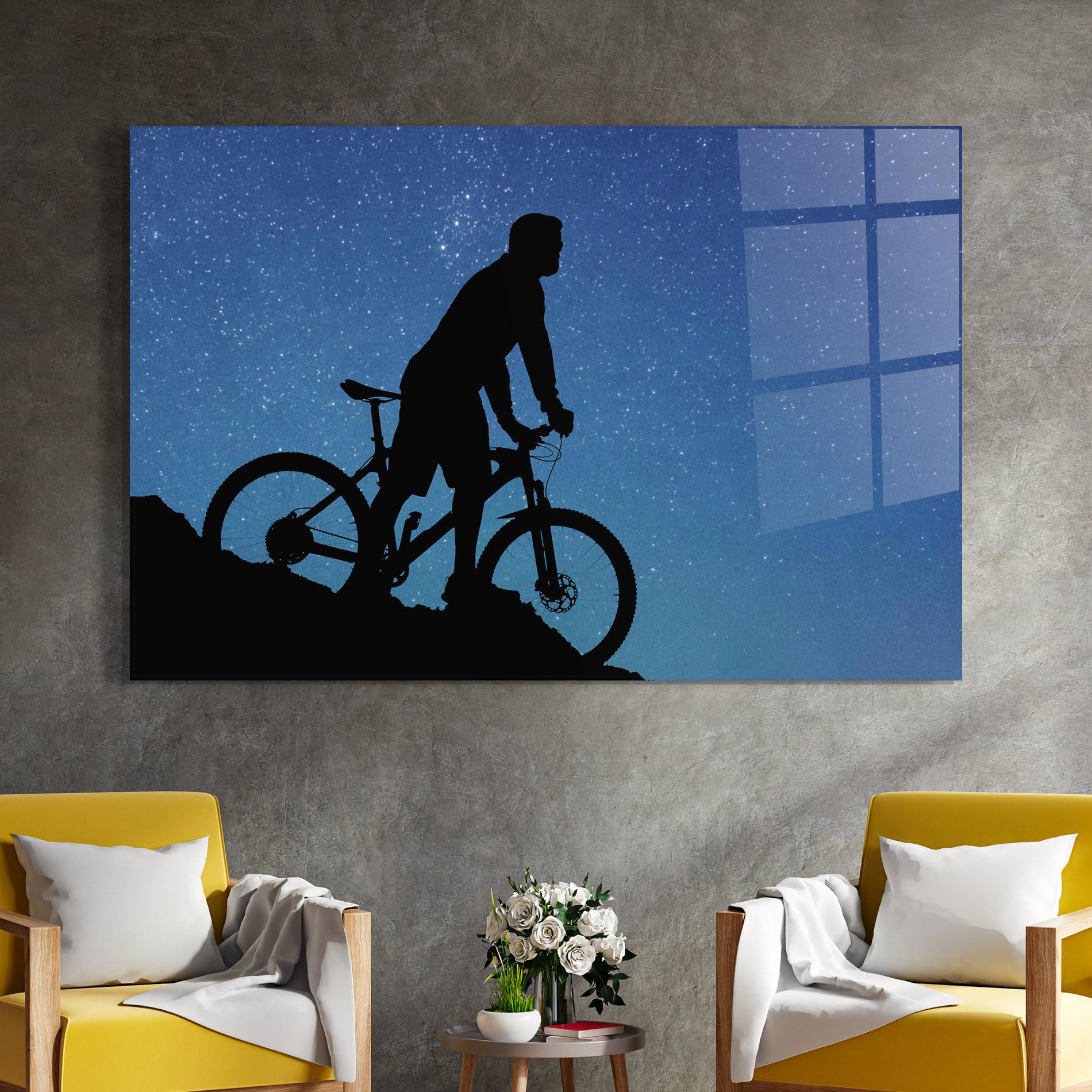 Glasbild Pedal mockup 4