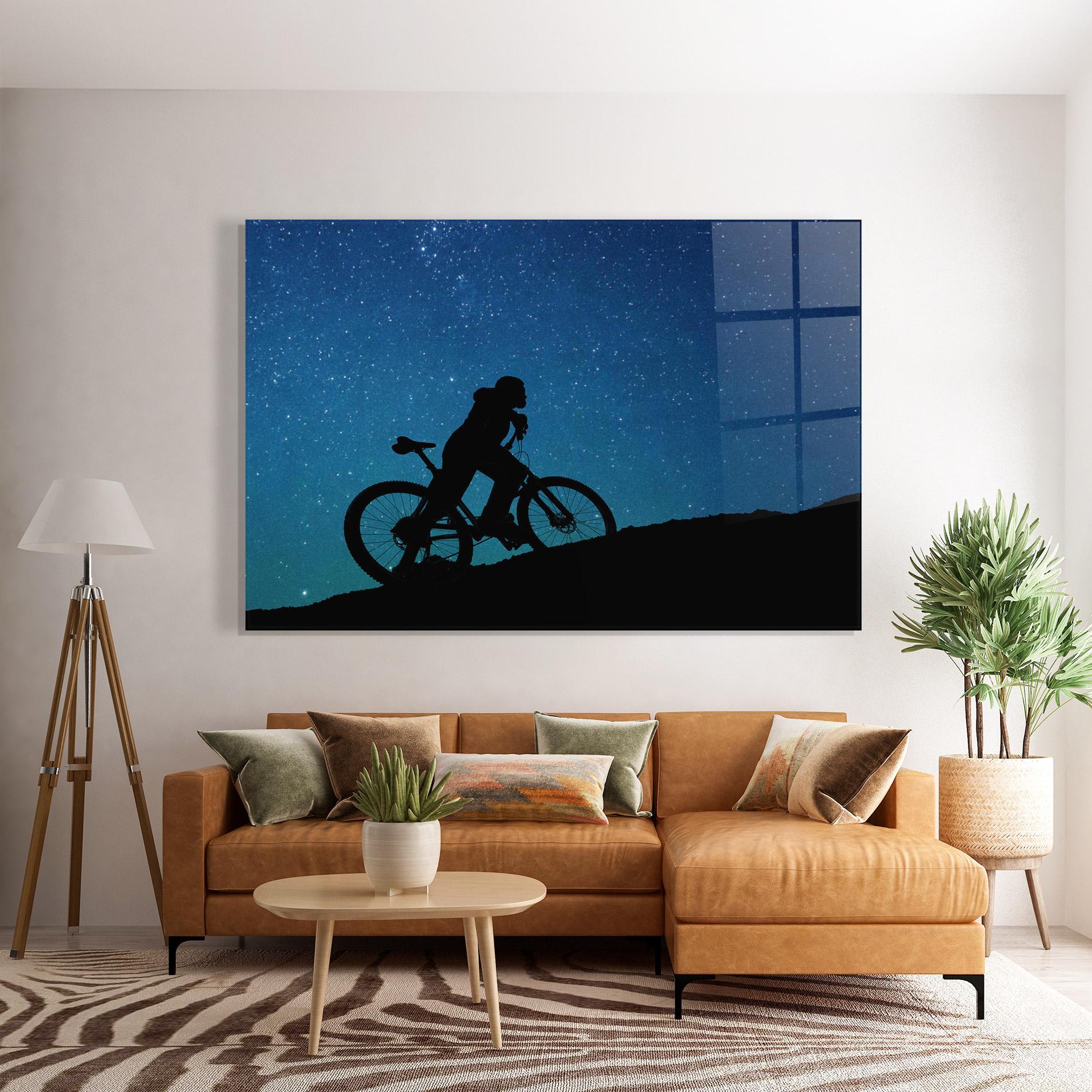 Glasbild Bike Blast mockup 7