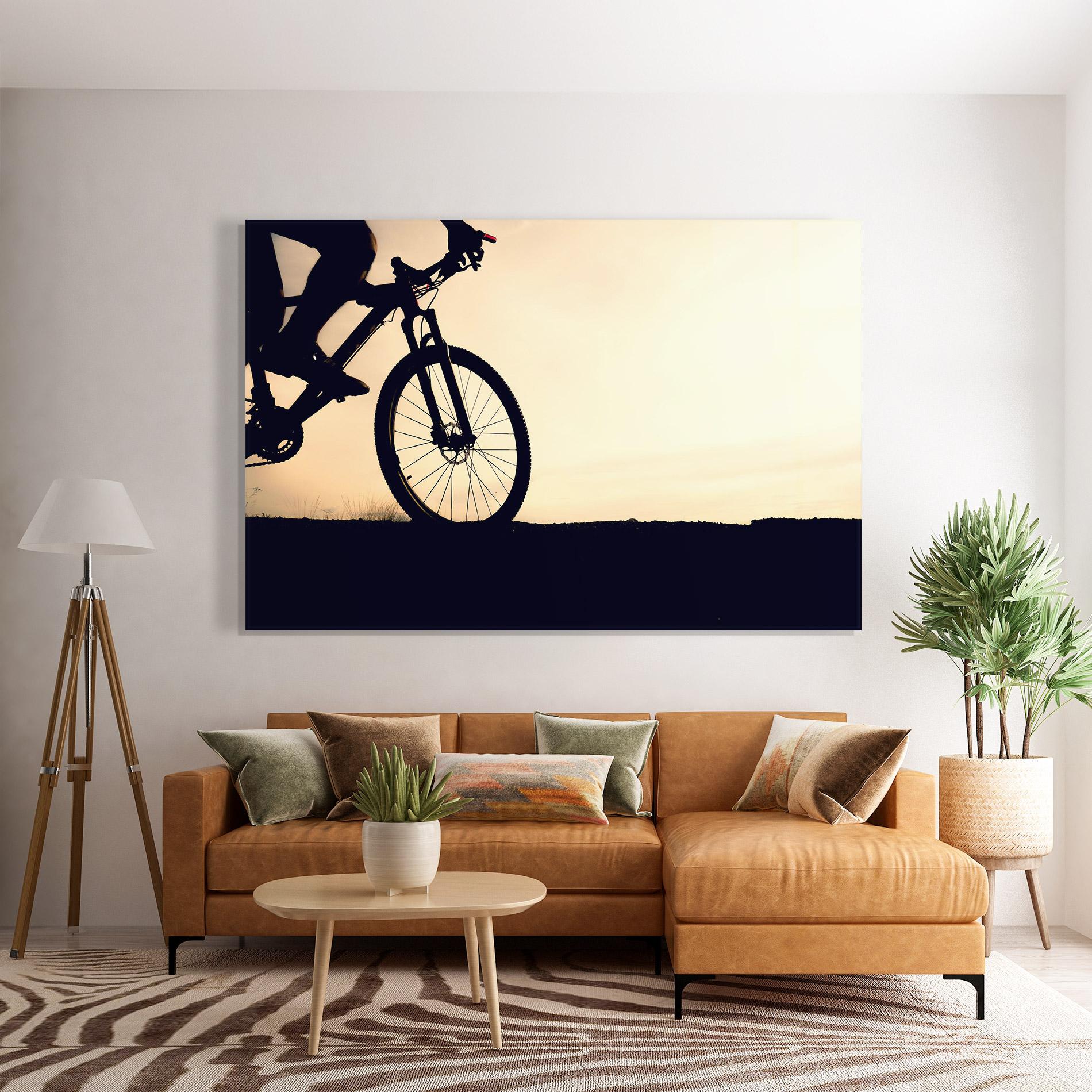 Glasbild Cream Sky Mtb mockup 7
