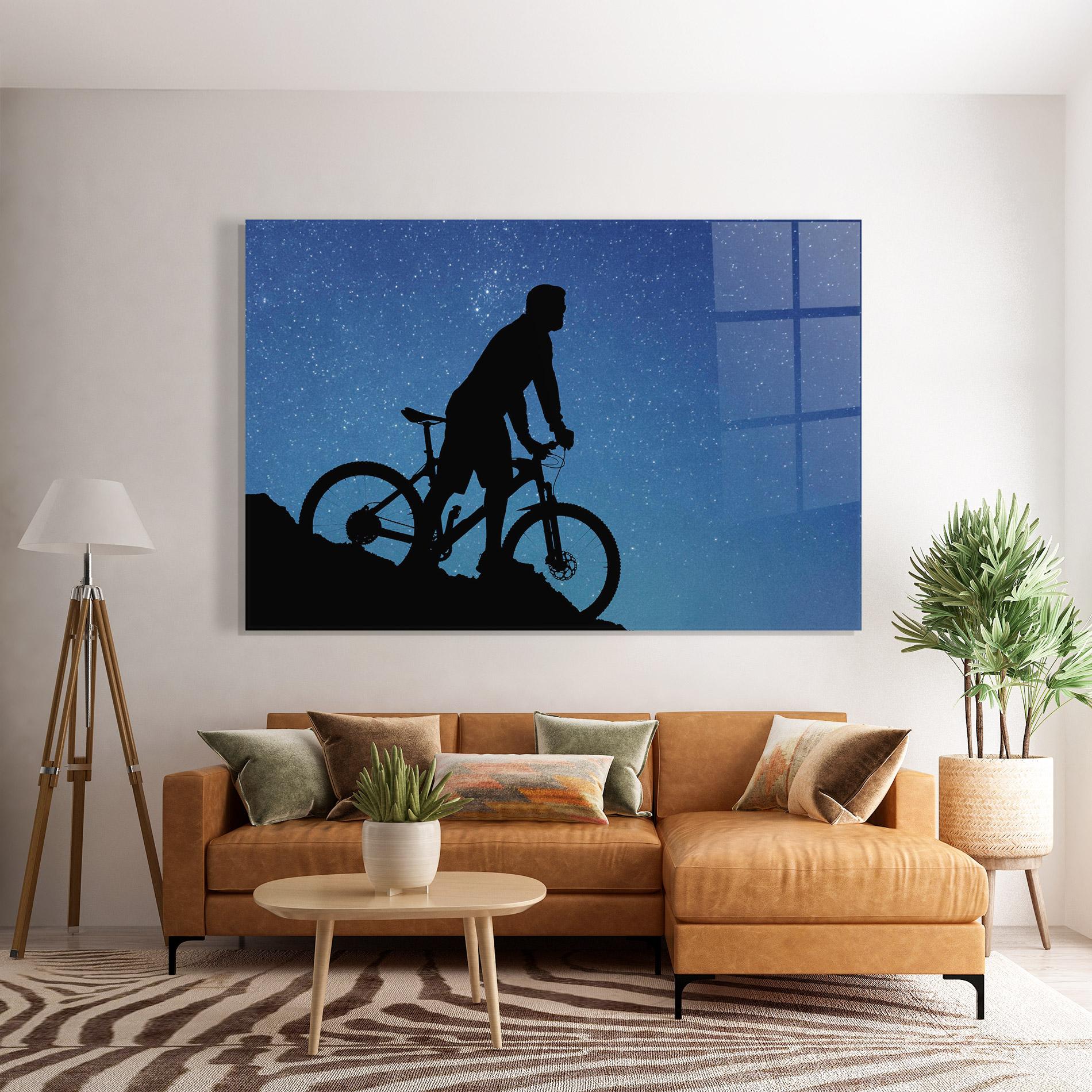 Glasbild Pedal mockup 7