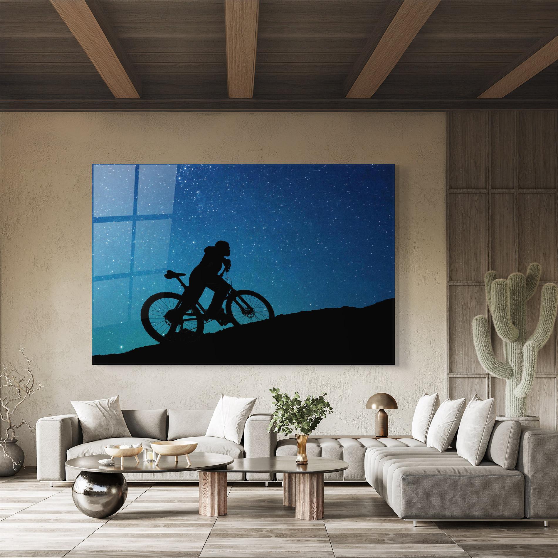 Glasbild Bike Blast mockup 8