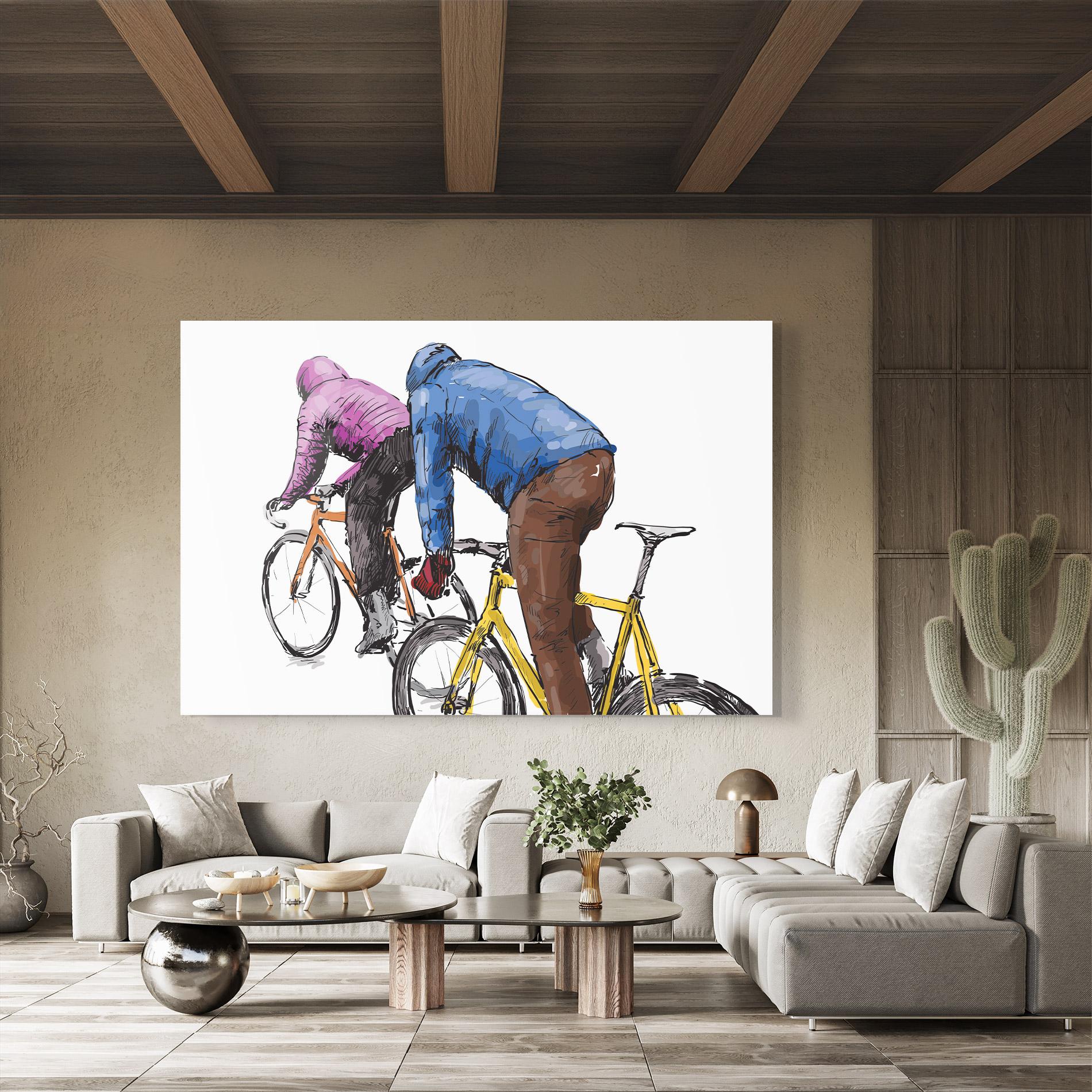 Glasbild Bike Trip mockup 8