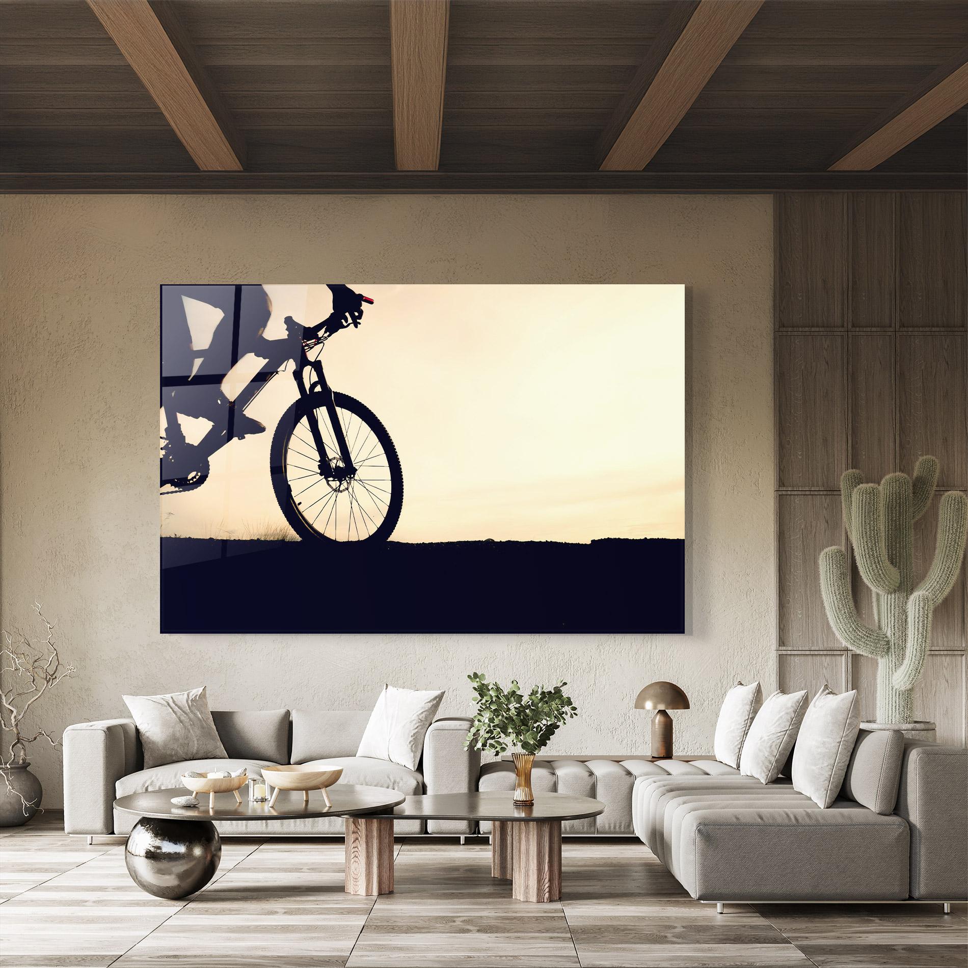Glasbild Cream Sky Mtb mockup 8