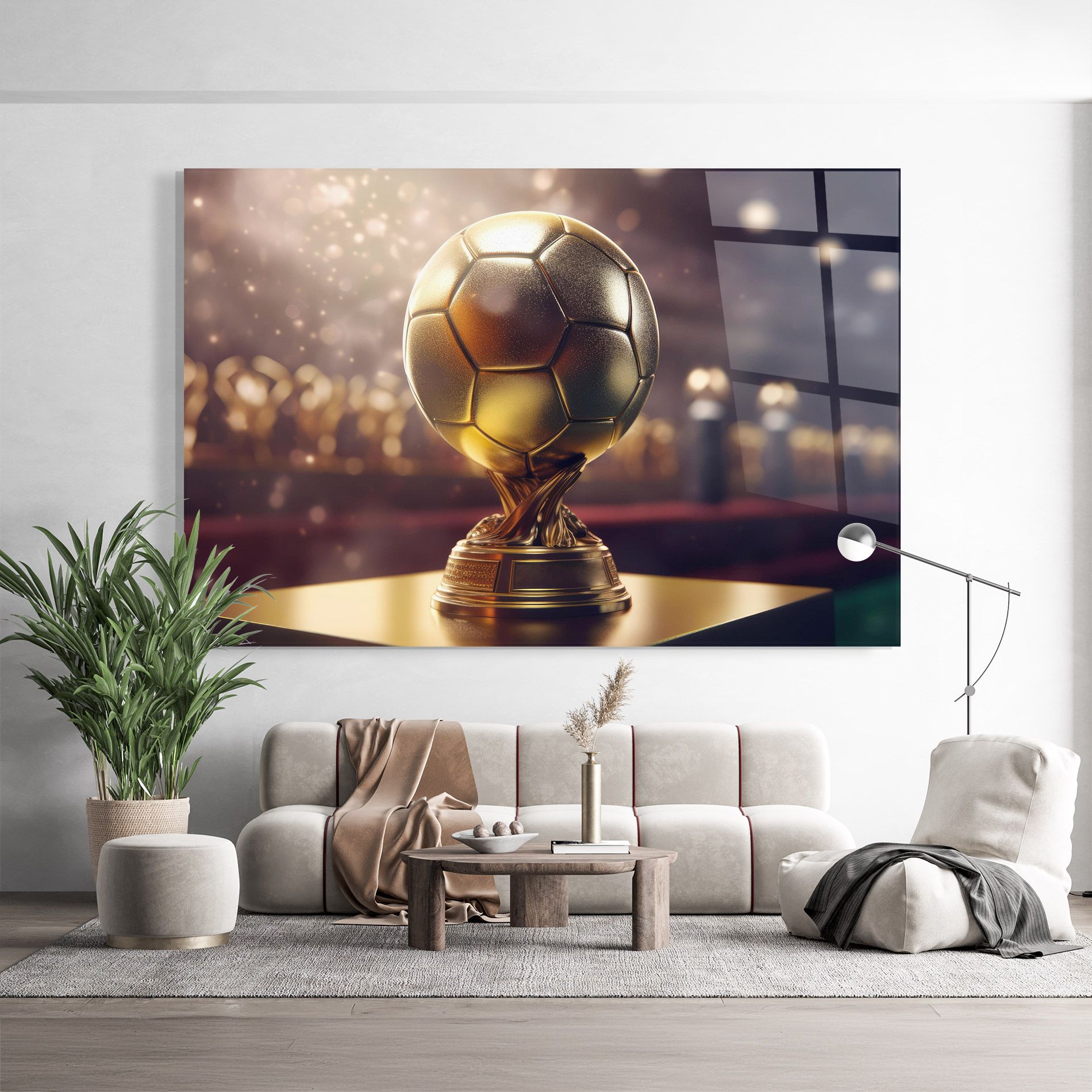 Gold Football Award mockup 9