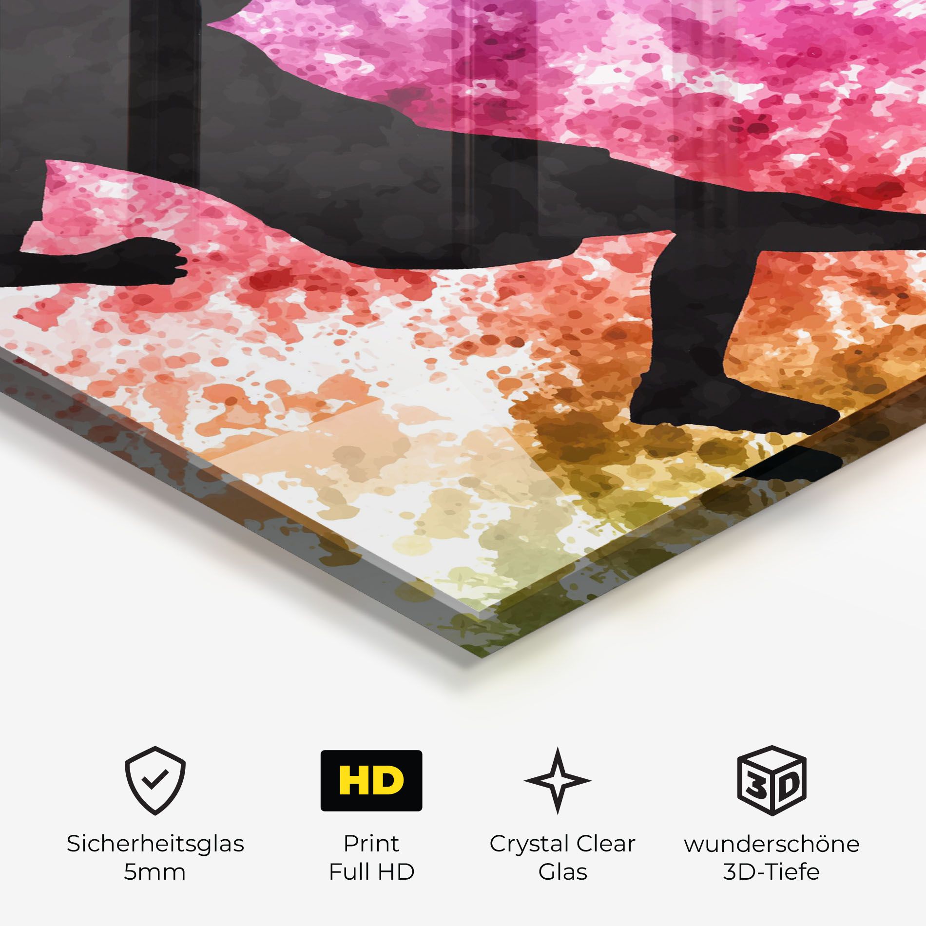 Colorful Art Football mockup 3