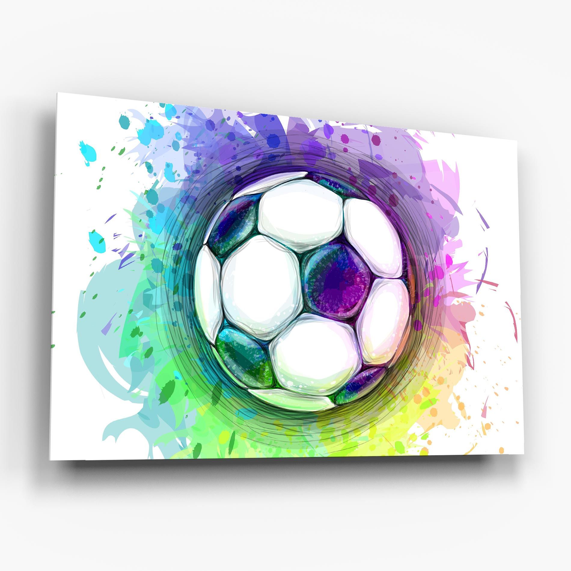 Colorful Football mockup 6