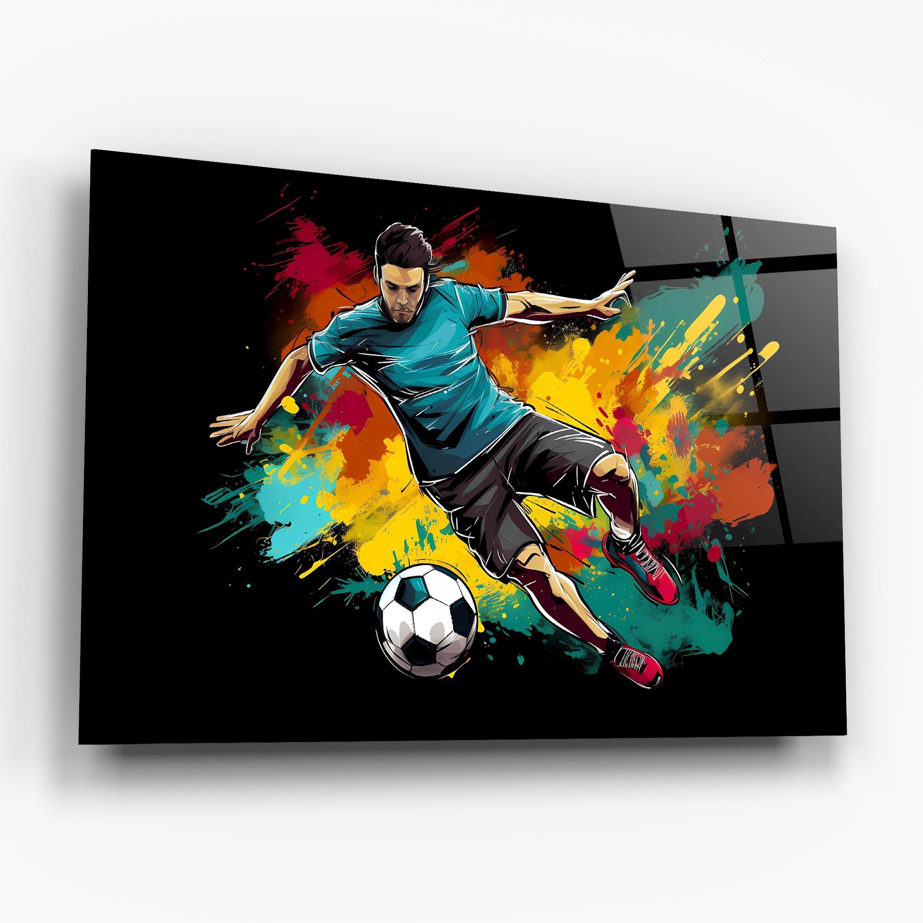 Glasbild Foot Force mockup 6