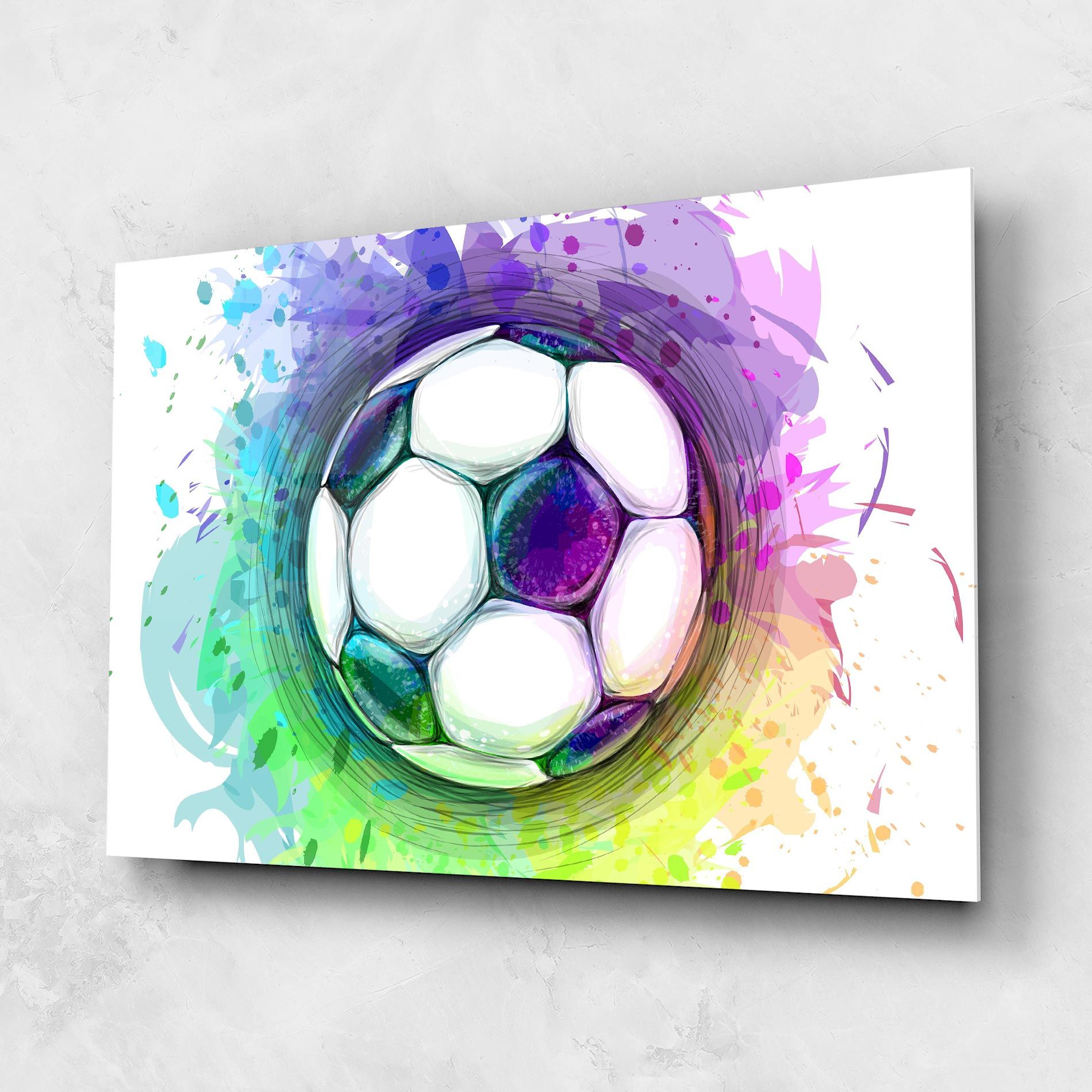 Colorful Football mockup 1