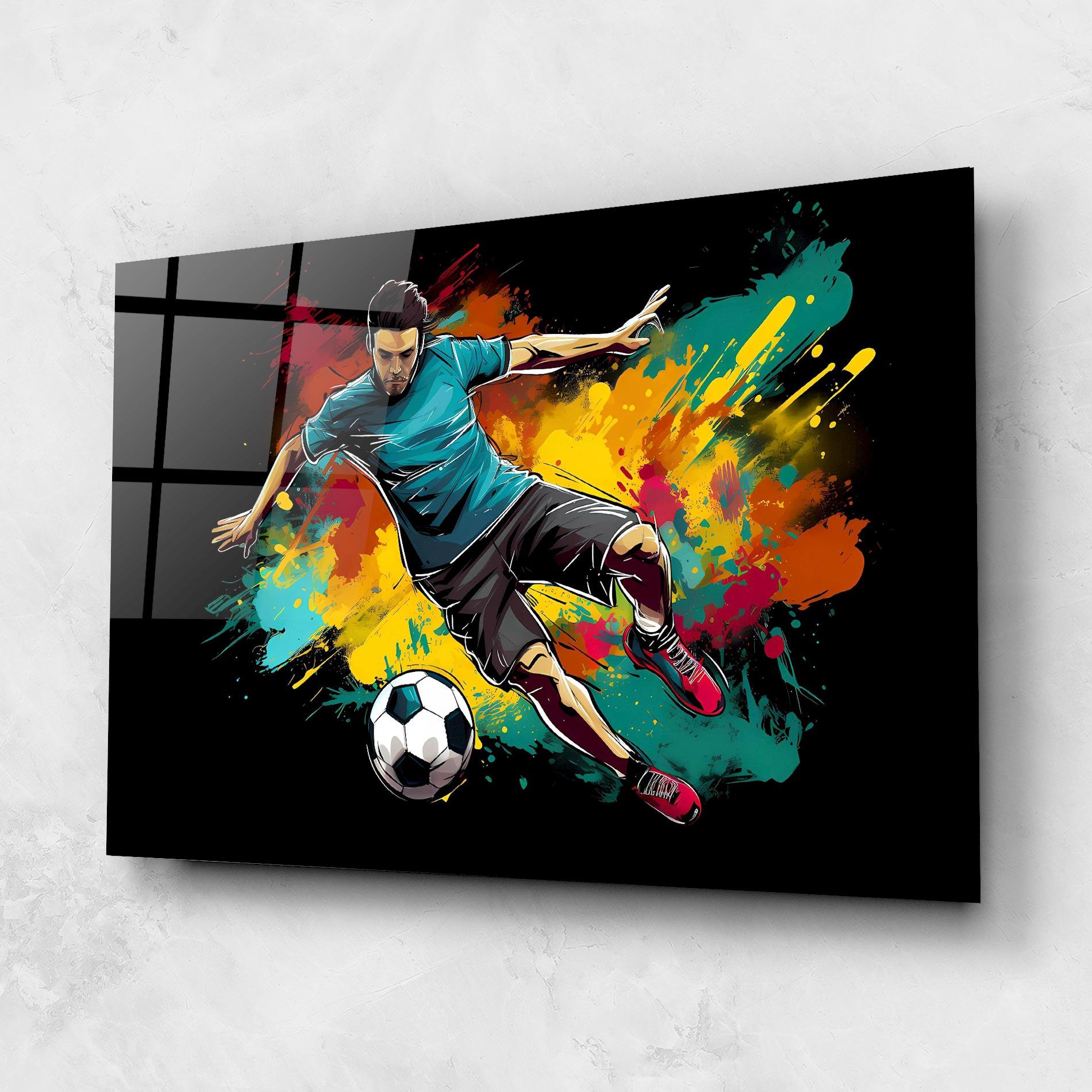 Glasbild Foot Force mockup 1