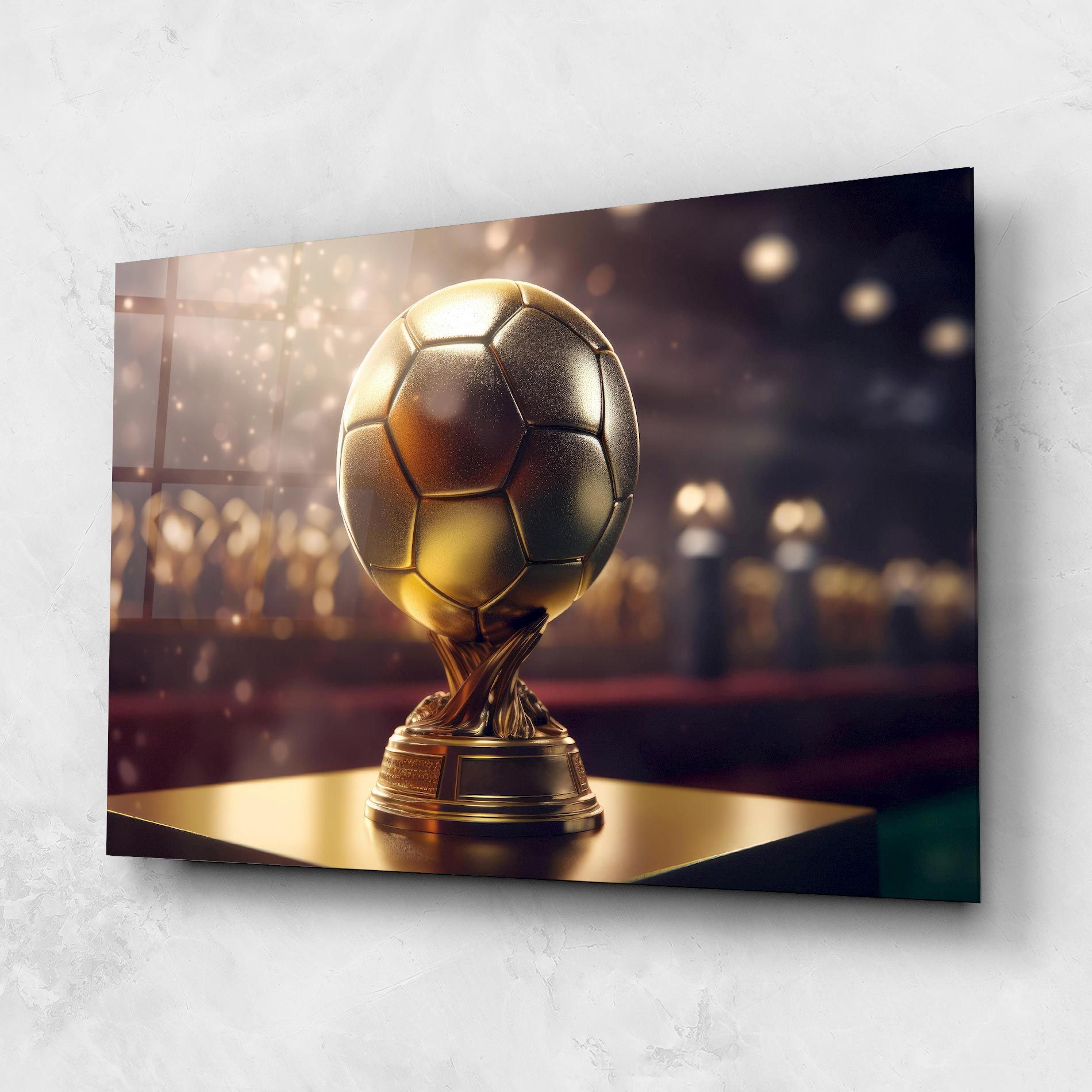 Gold Football Award mockup 1