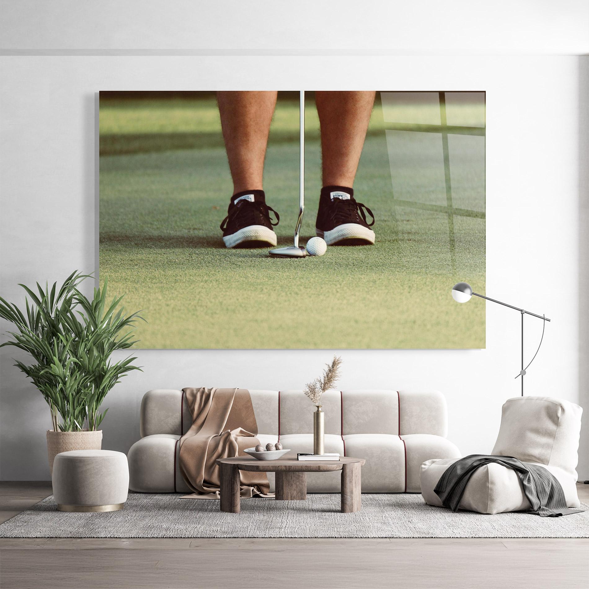 Glasbild Converse Golf Ball mockup 9