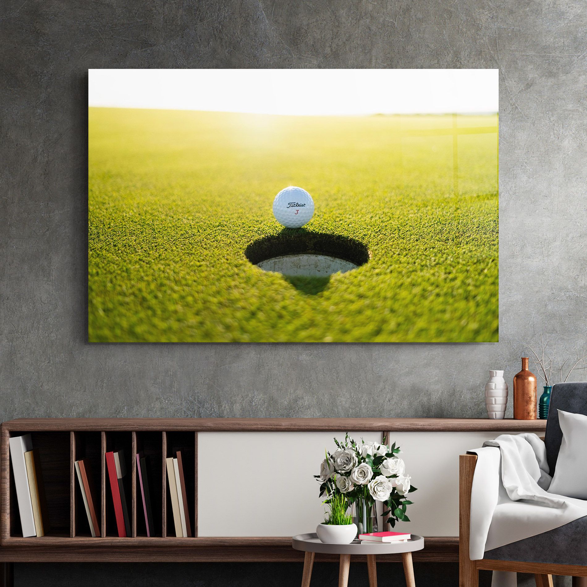 Golf Ball Close To Fall mockup 2