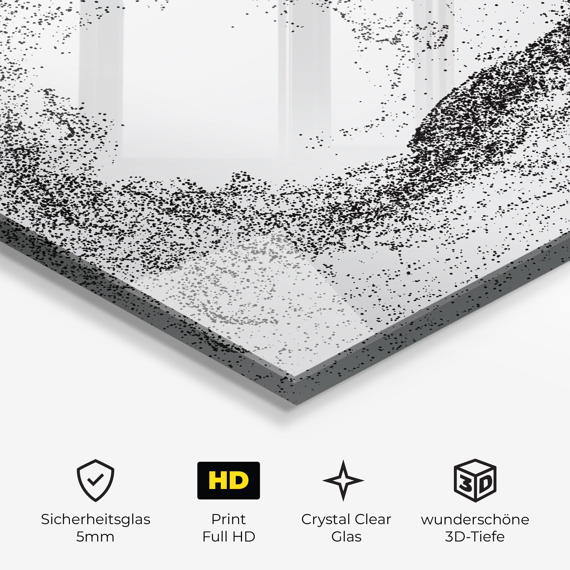 Glasbild Golf Man mockup 3