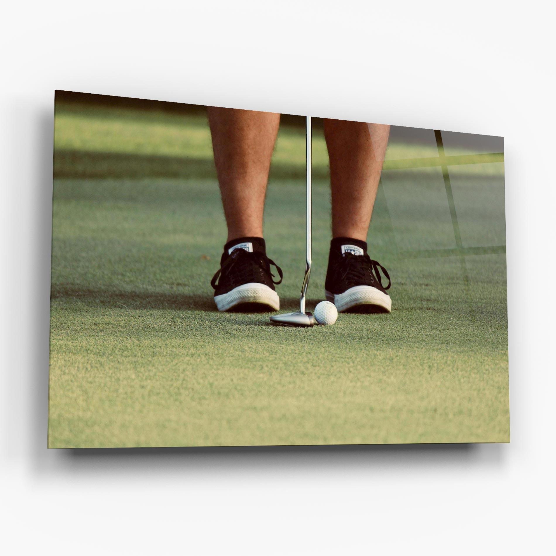Glasbild Converse Golf Ball mockup 6