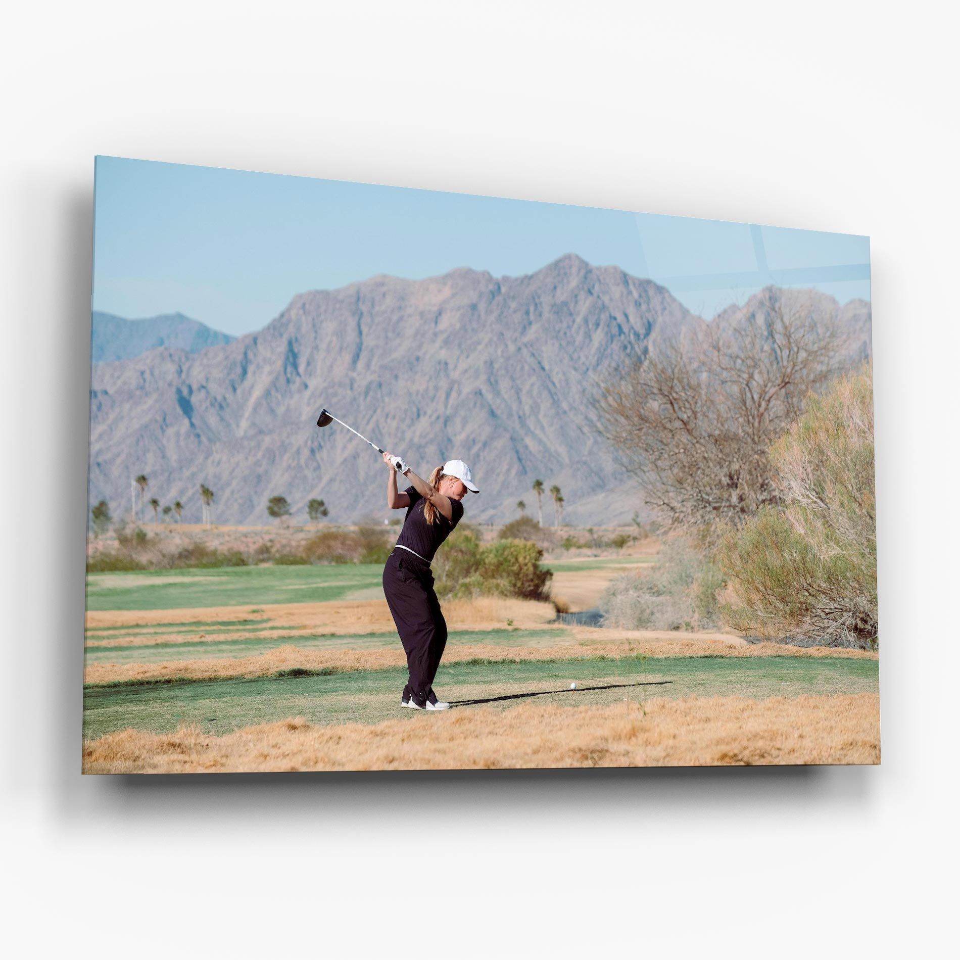 Golf Player Woman mockup 6