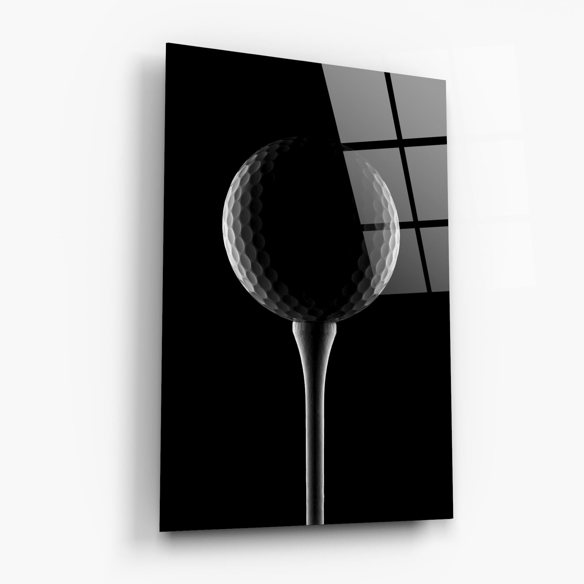 Golf Ball Black mockup 6