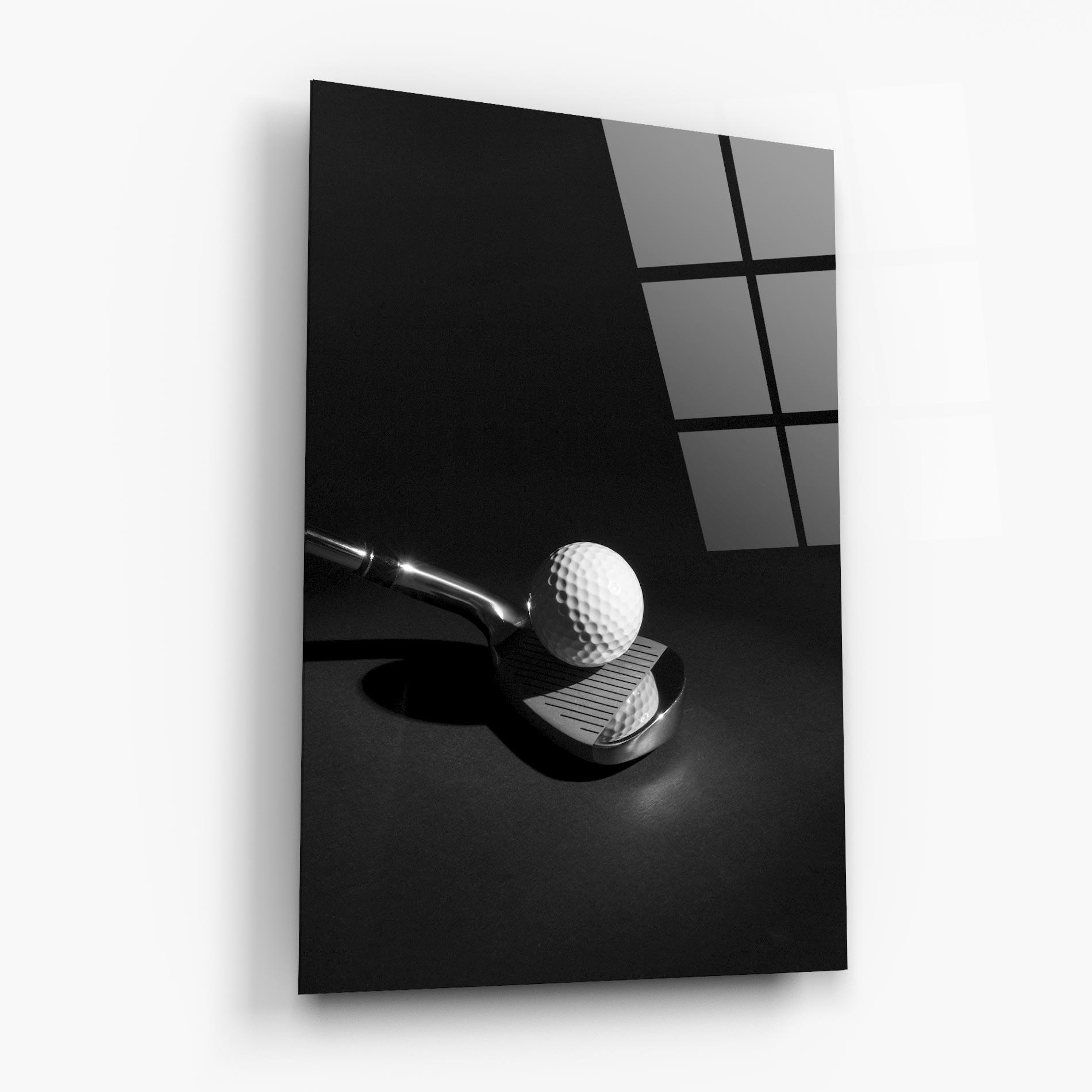 Glasbild Golf Equipment mockup 6