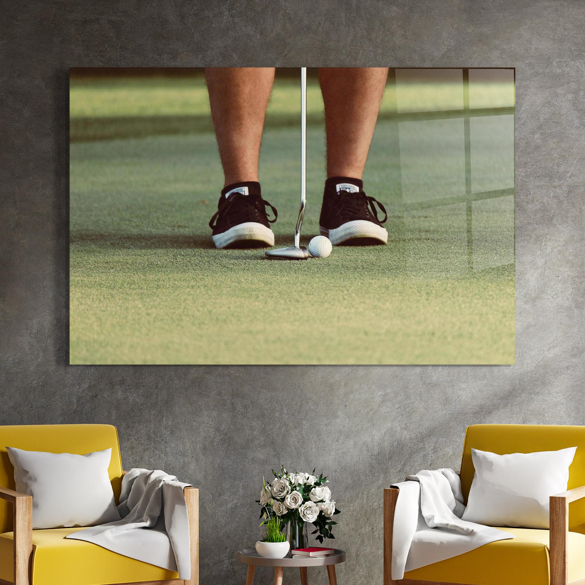 Glasbild Converse Golf Ball mockup 4