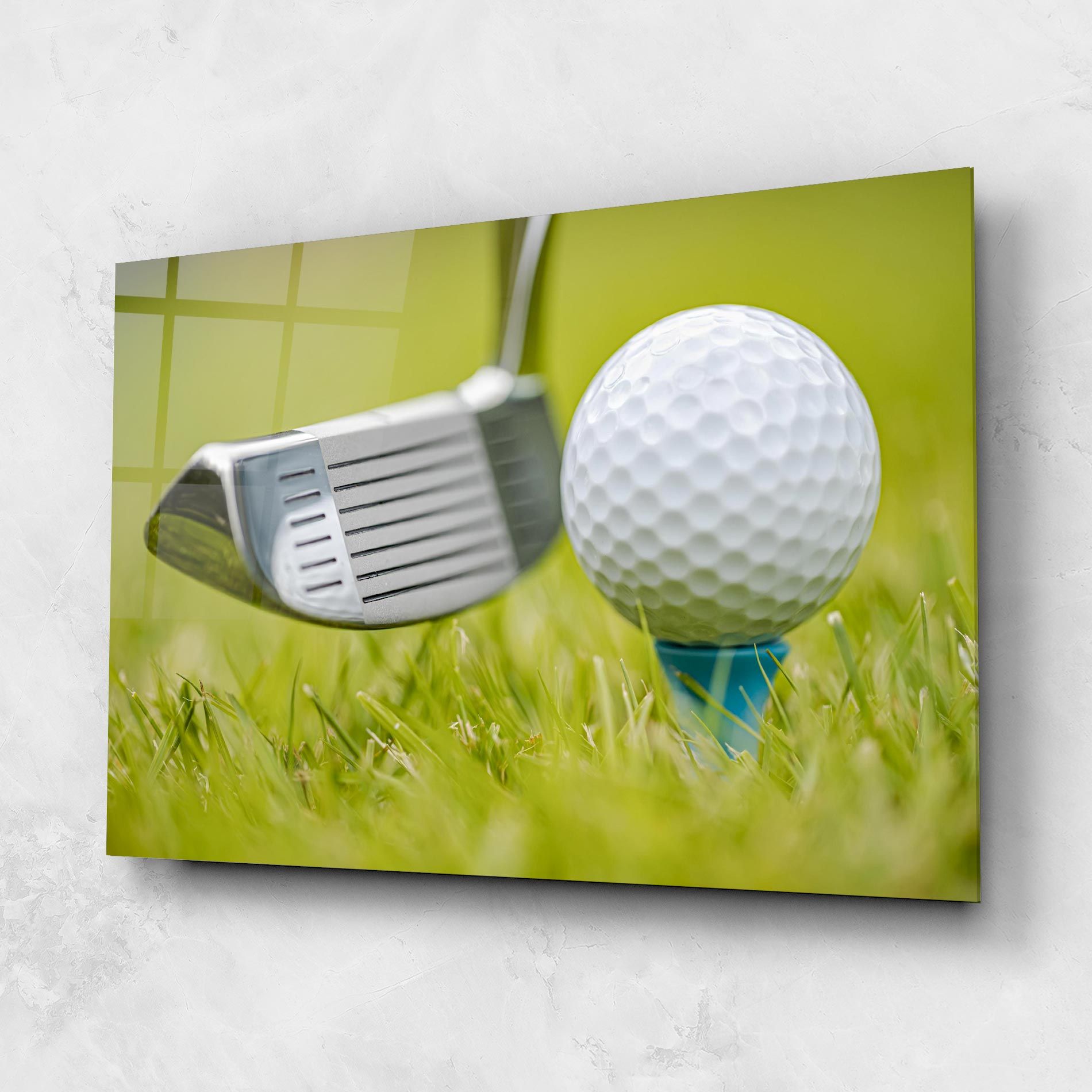 Golf Ball Grass mockup 1