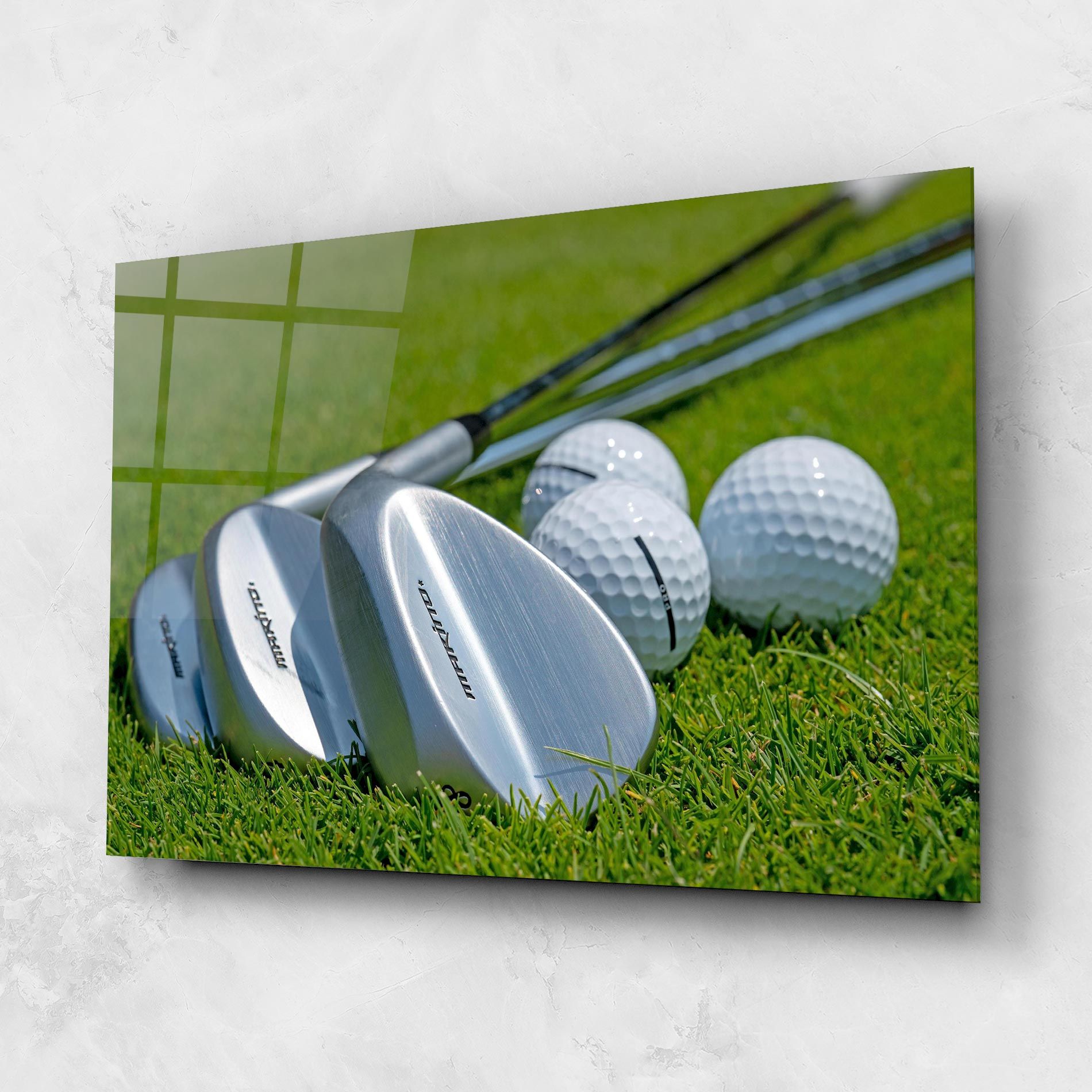 Golf Club On Grass mockup 1