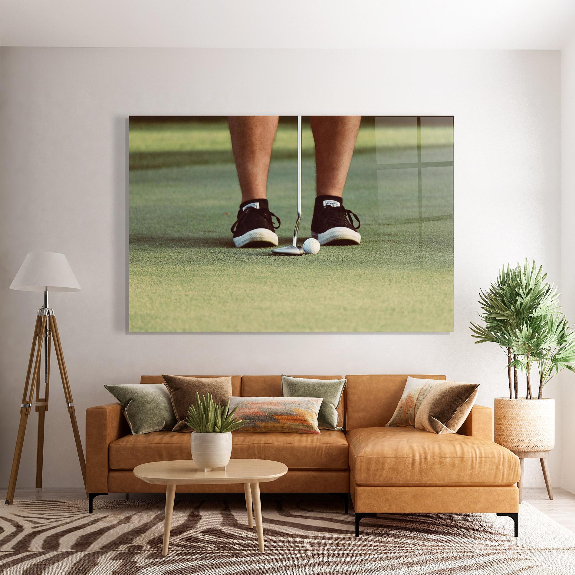 Glasbild Converse Golf Ball mockup 7