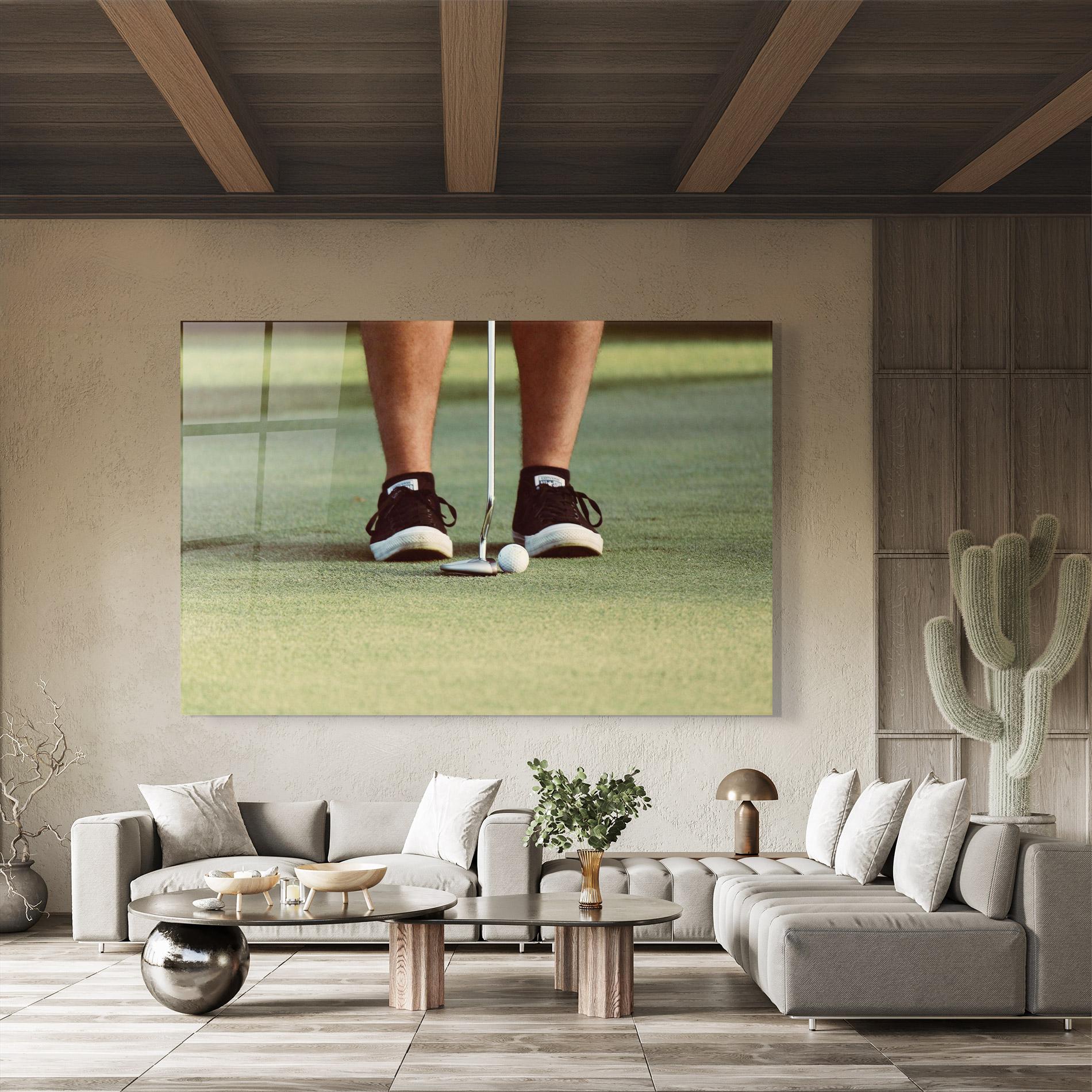 Glasbild Converse Golf Ball mockup 8
