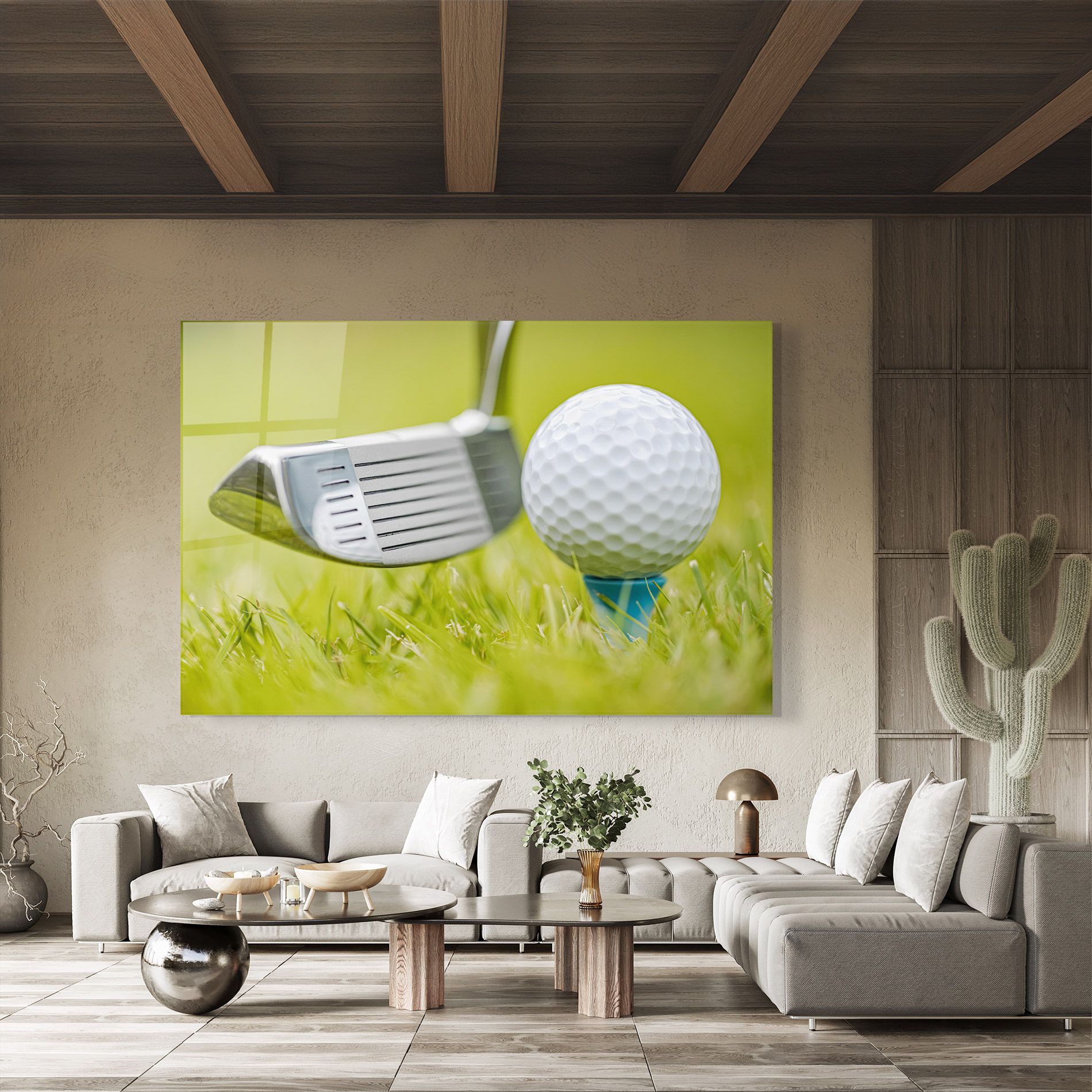Golf Ball Grass mockup 8