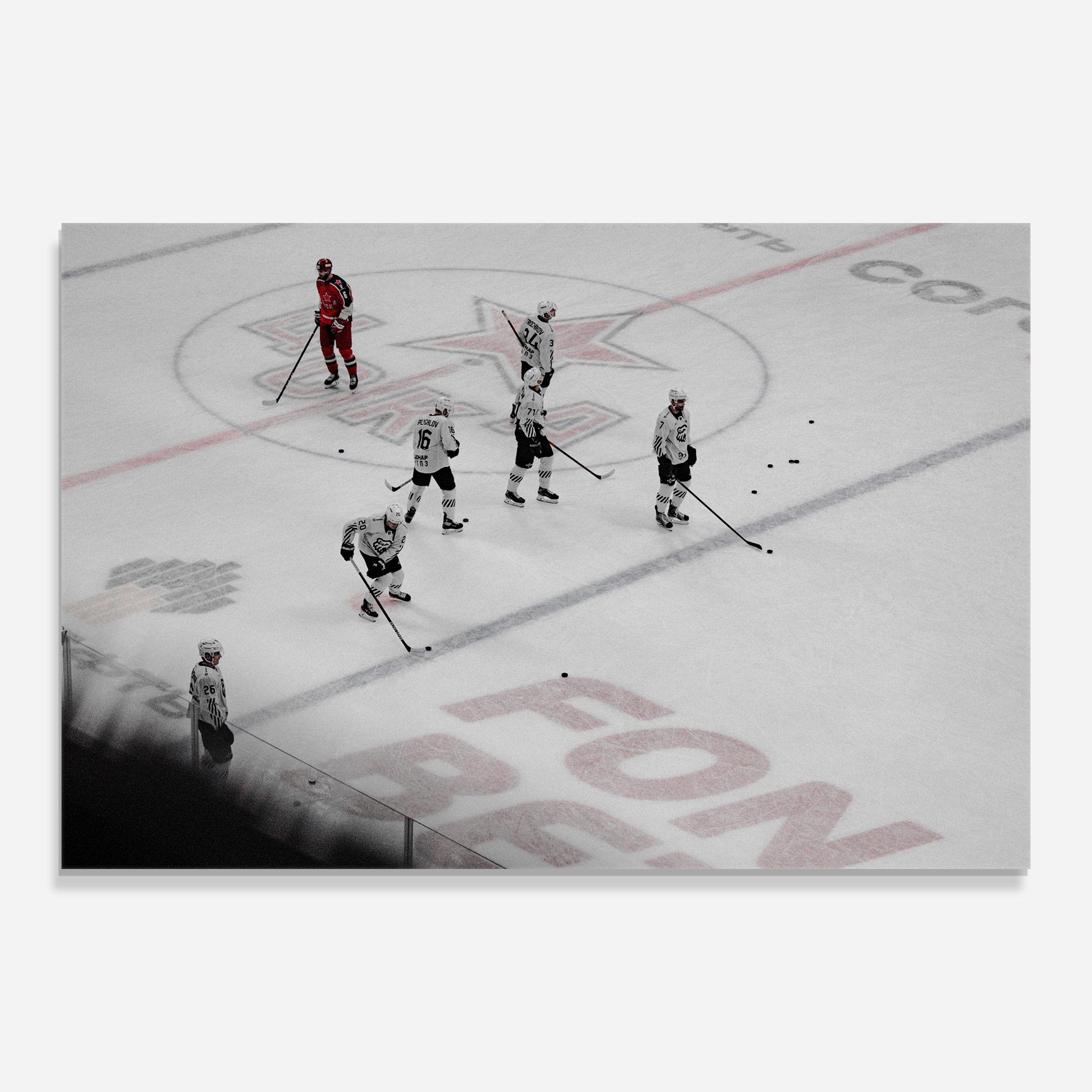 Glasbild Ice Intuition mockup 0