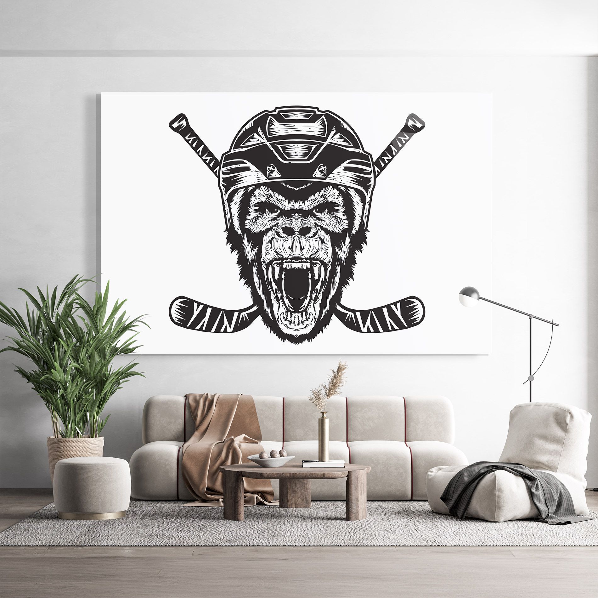 Monkey Hockey mockup 9