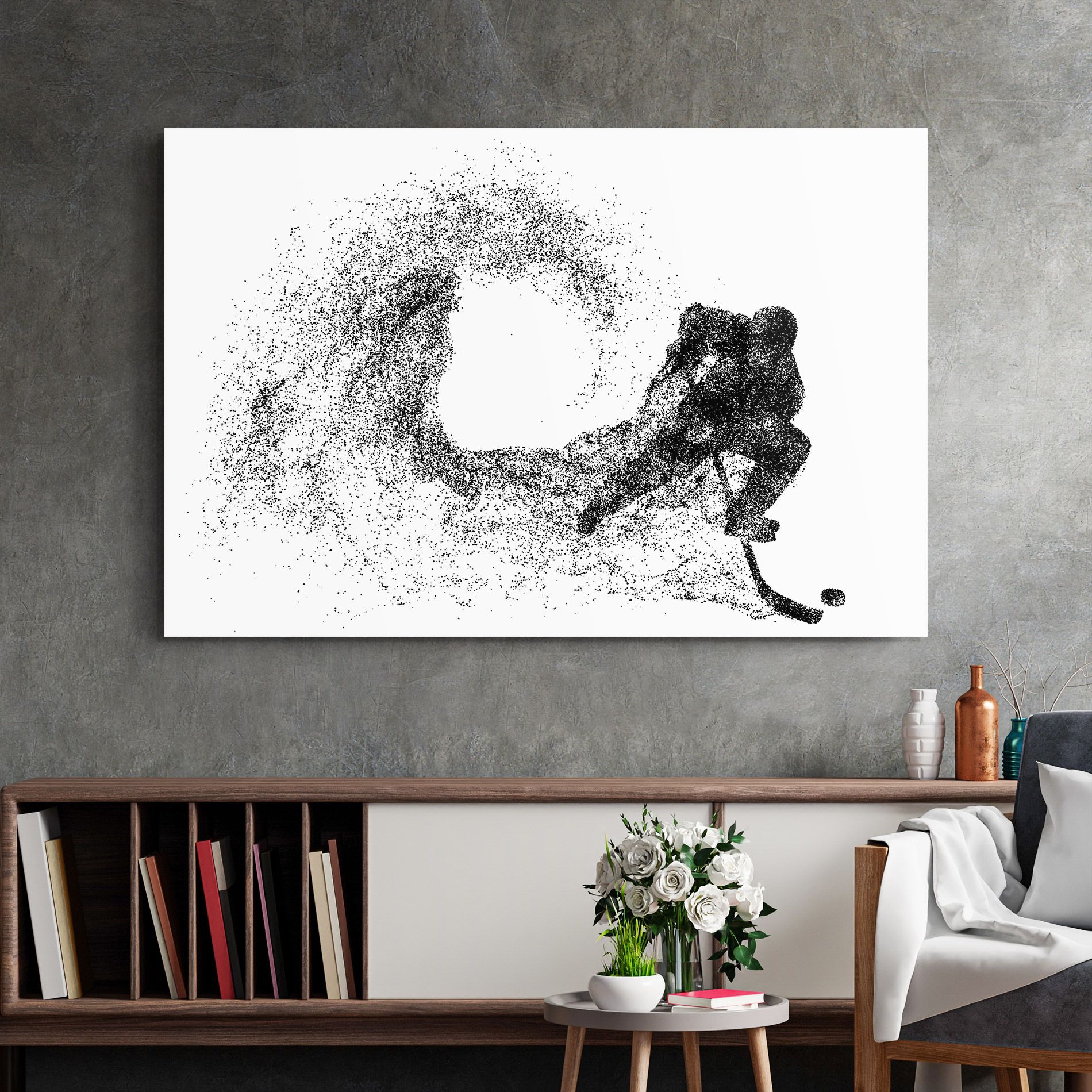 Hockey Playing mockup 2