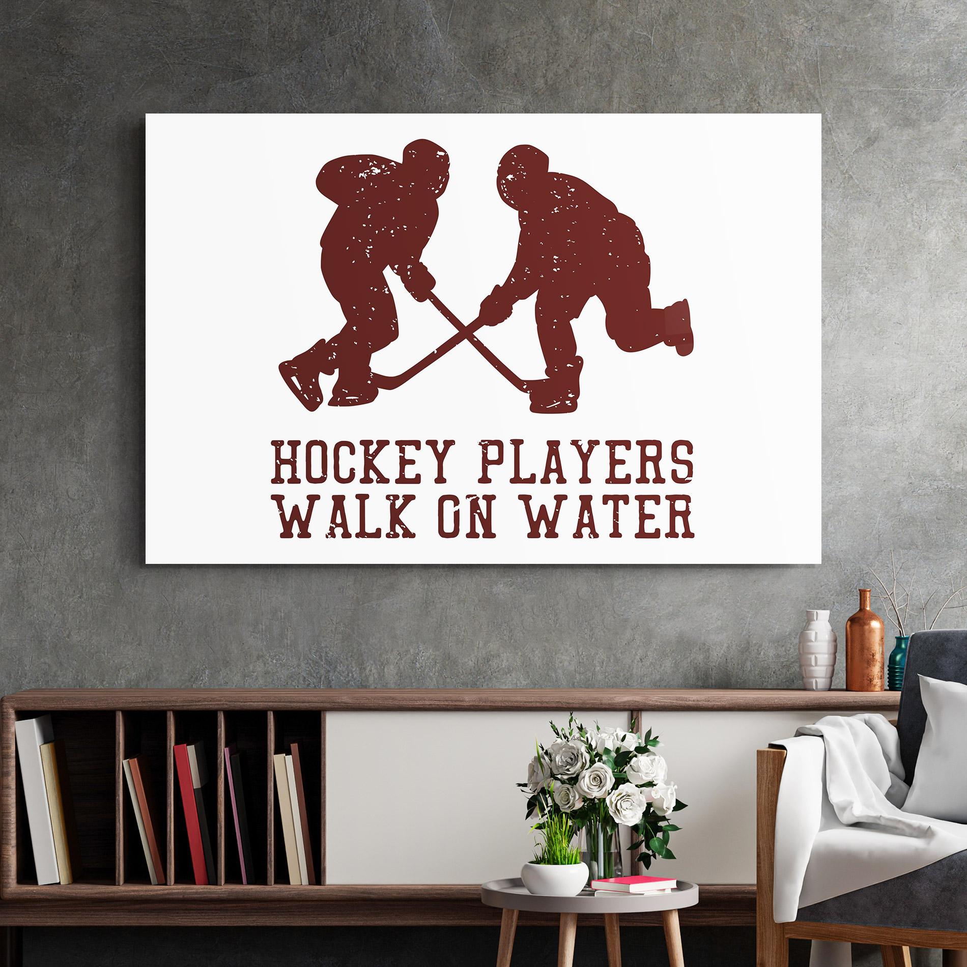 Glasbild Hockey Walk mockup 2