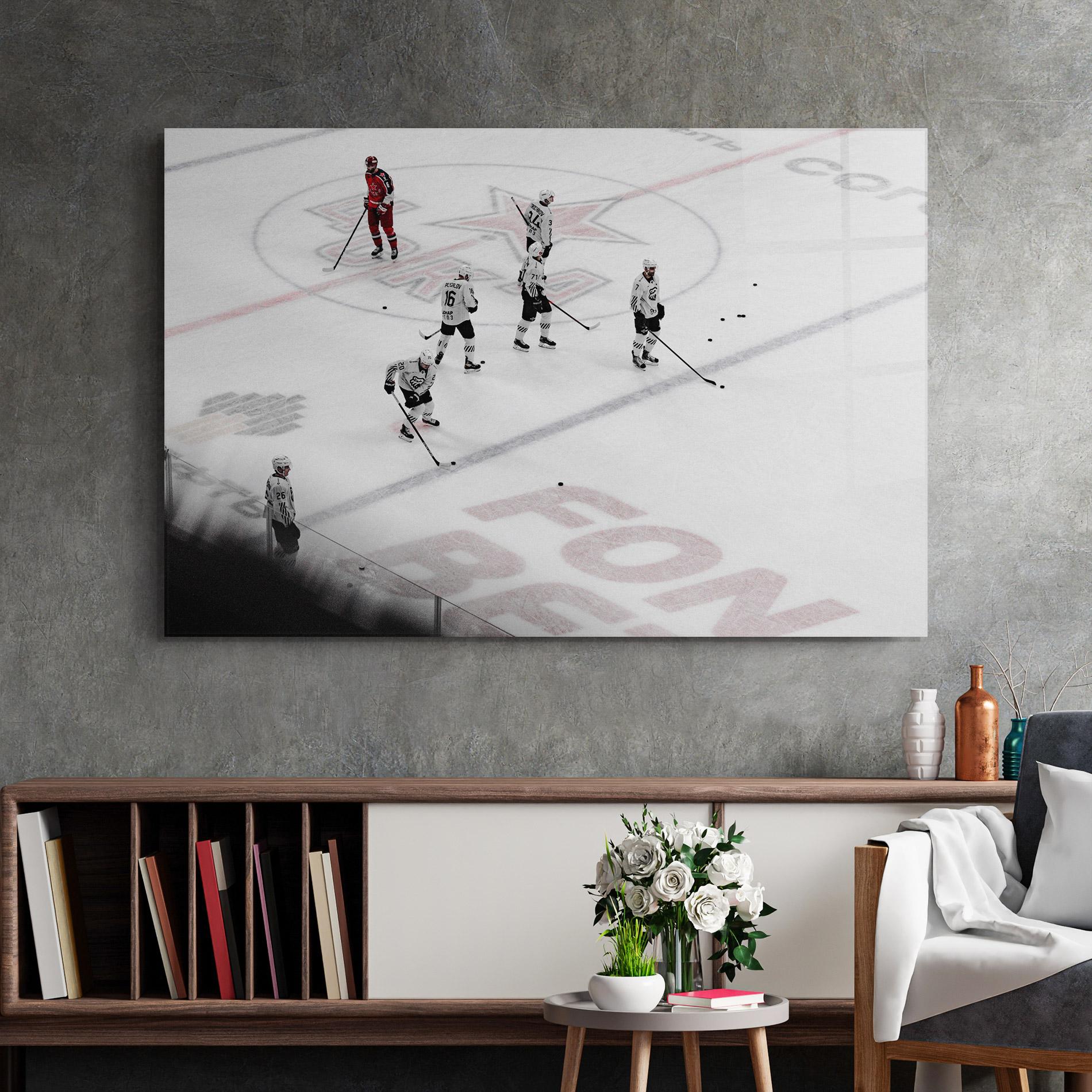 Glasbild Ice Intuition mockup 2